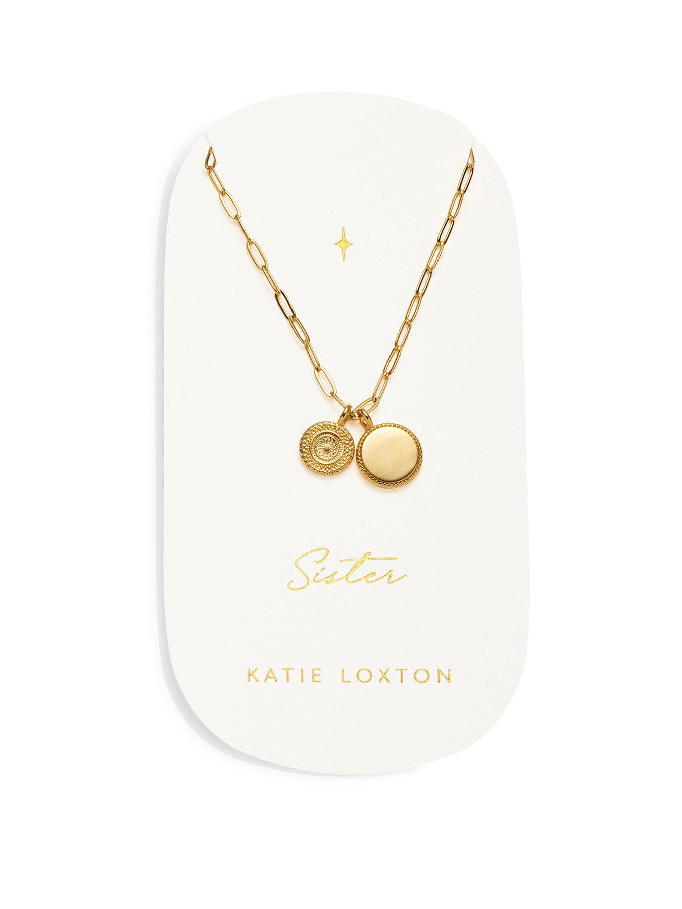 katie-loxton-sister-waterproof-gold-charm-necklace