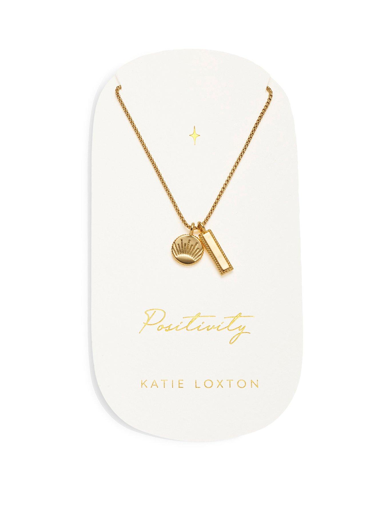 katie-loxton-positivity-waterproof-gold-charm-necklace