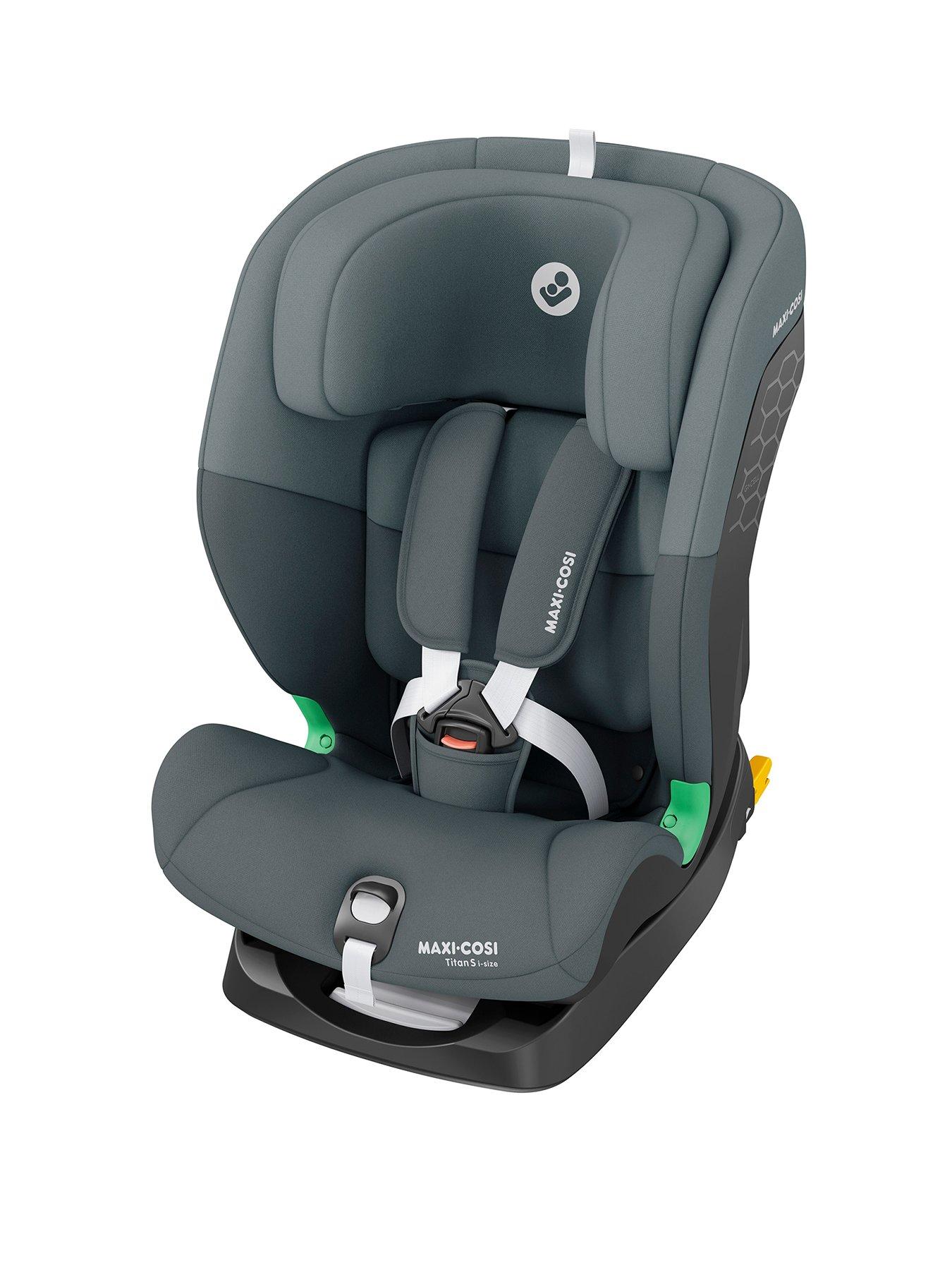 Image of Maxi-Cosi Titan S i-Size Car Seat - 15 months - 12 years (76 - 150cm / 9-36kg) ISOFIX  &  TT Installation - Tonal Graphite