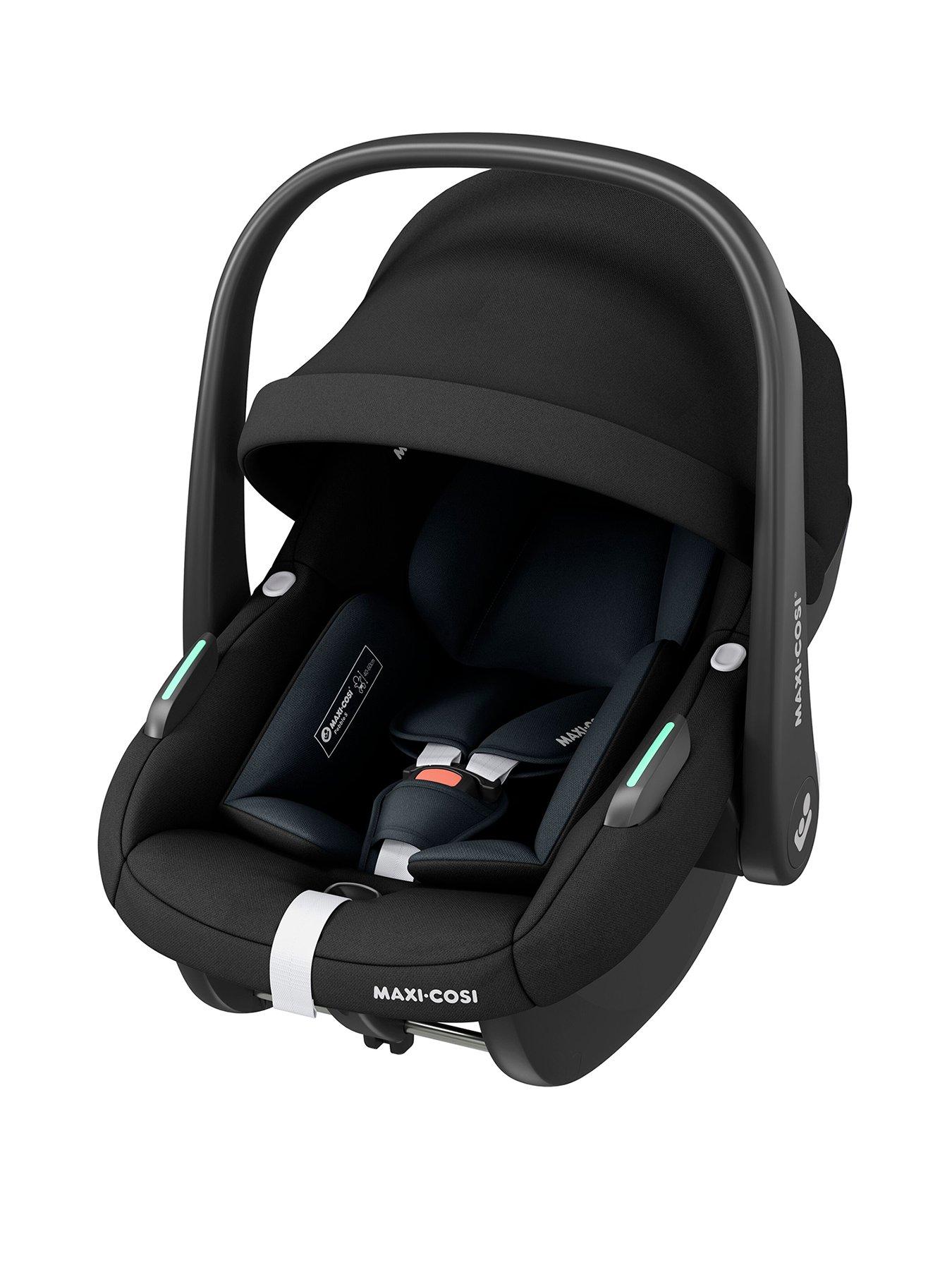 Image 1 of 8 of Maxi-Cosi Maxi-Cosi Pebble S Car Seat - Birth - 15 Months (40 - 83cm / 0-13kg) - Tonal Black