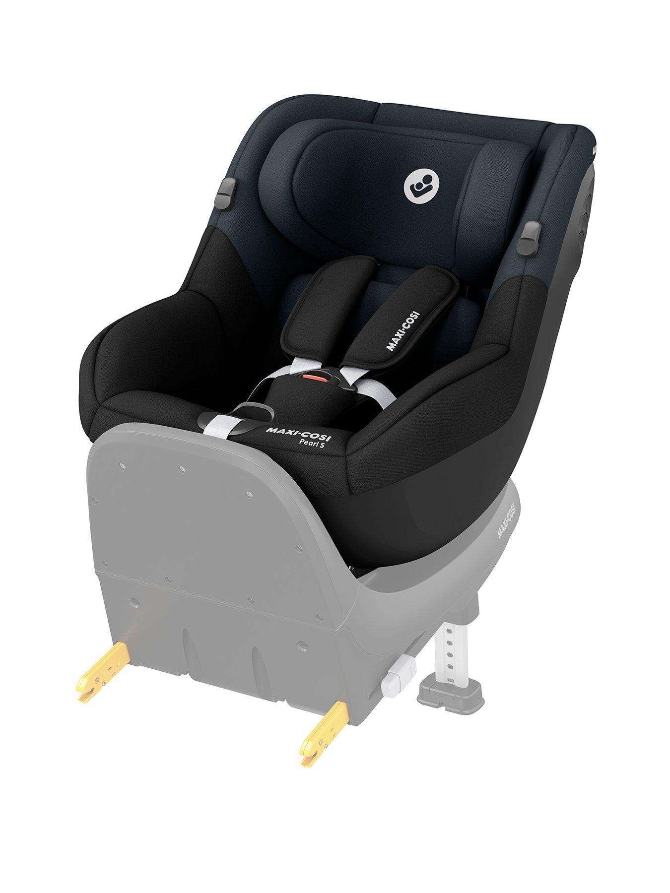 Maxi-Cosi Pearl S Car Seats - 3 Months - 4 Years (or from Birth with inlay sold separately) (61 - 105cm / 18kg max) - Tonal Black