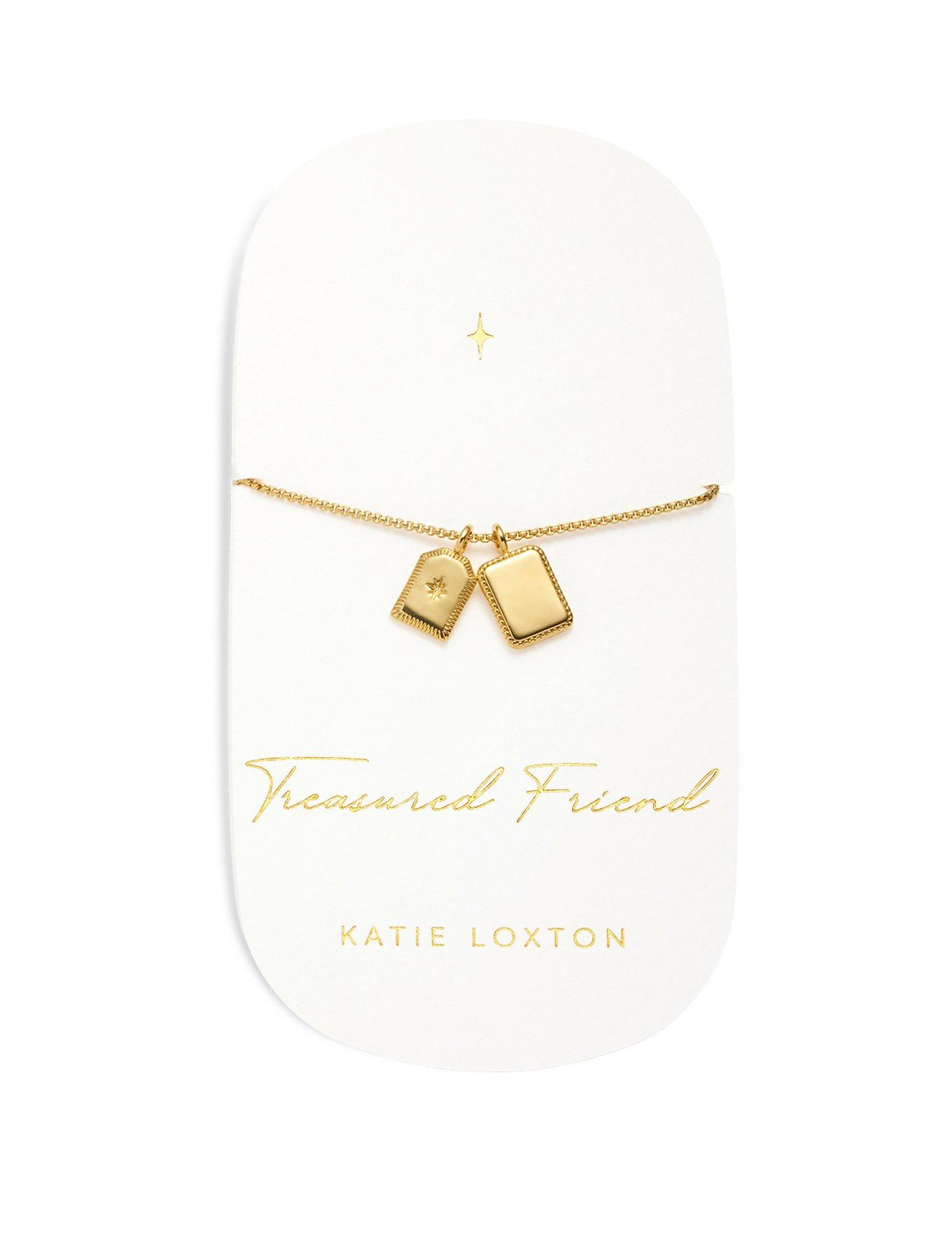 katie-loxton-treasured-friend-waterproof-gold-charm-bracelet