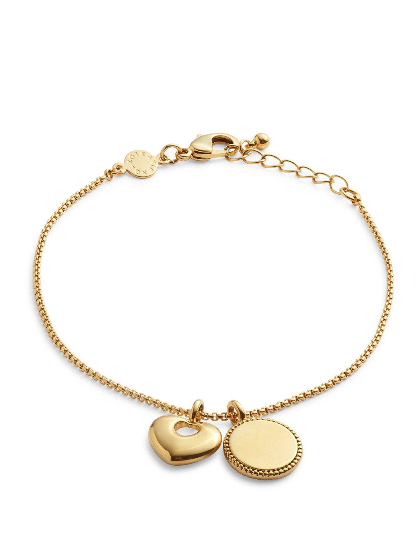 katie-loxton-family-forever-waterproof-gold-charm-braceletback