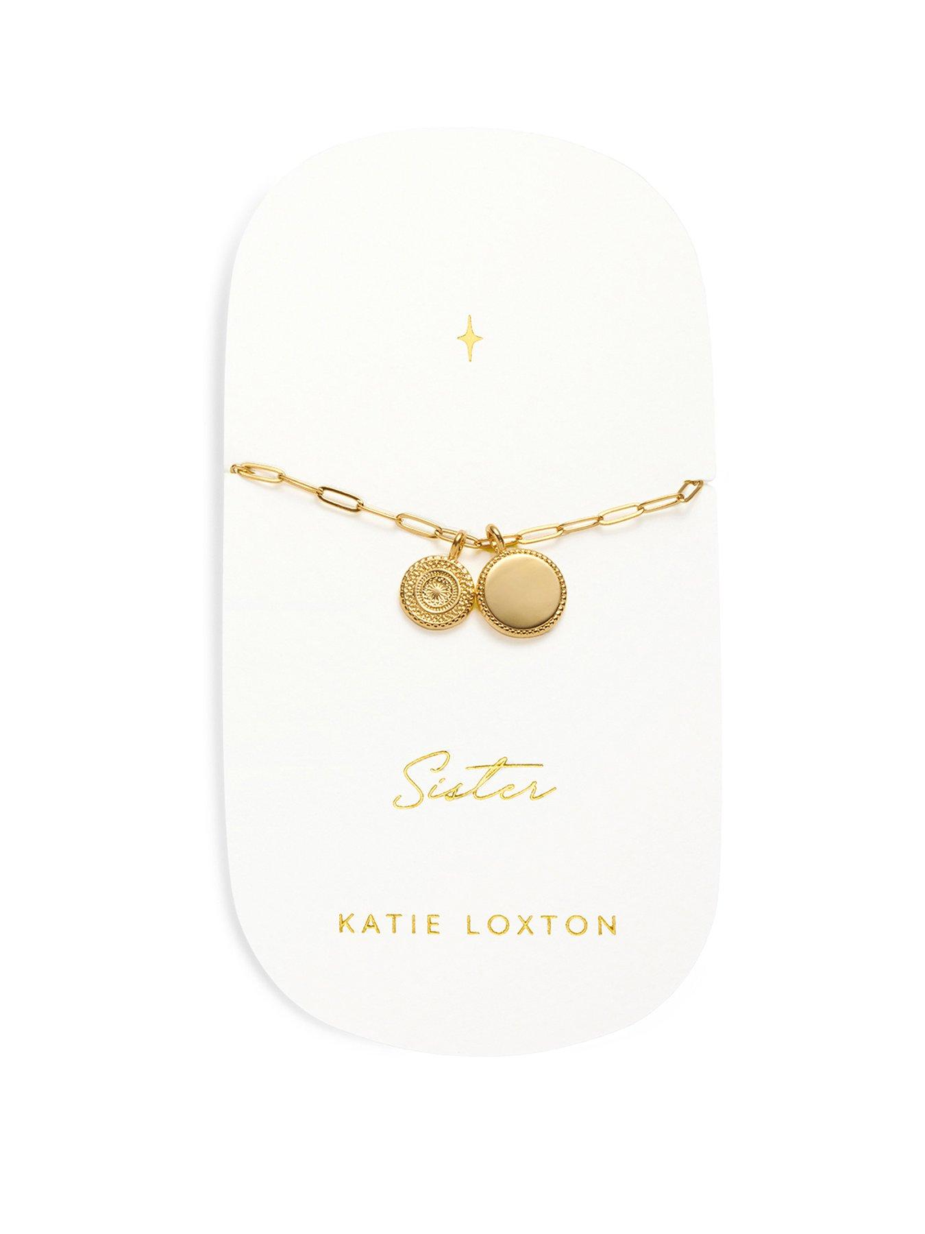 katie-loxton-sister-waterproof-gold-charm-bracelet