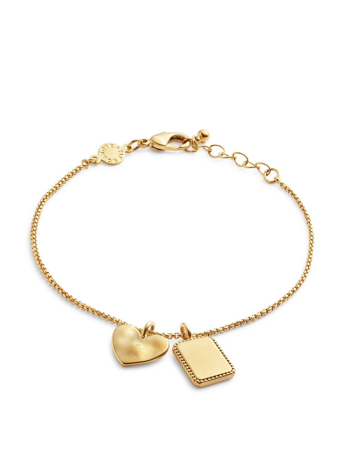 katie-loxton-mum-waterproof-gold-charm-braceletback