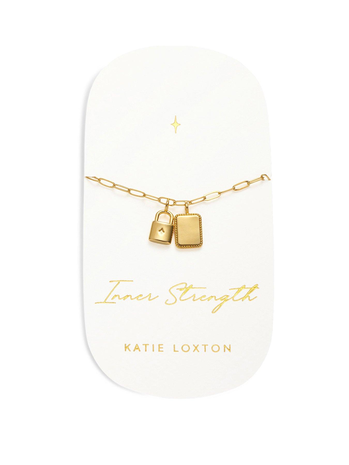 katie-loxton-inner-strength-waterproof-gold-charm-bracelet