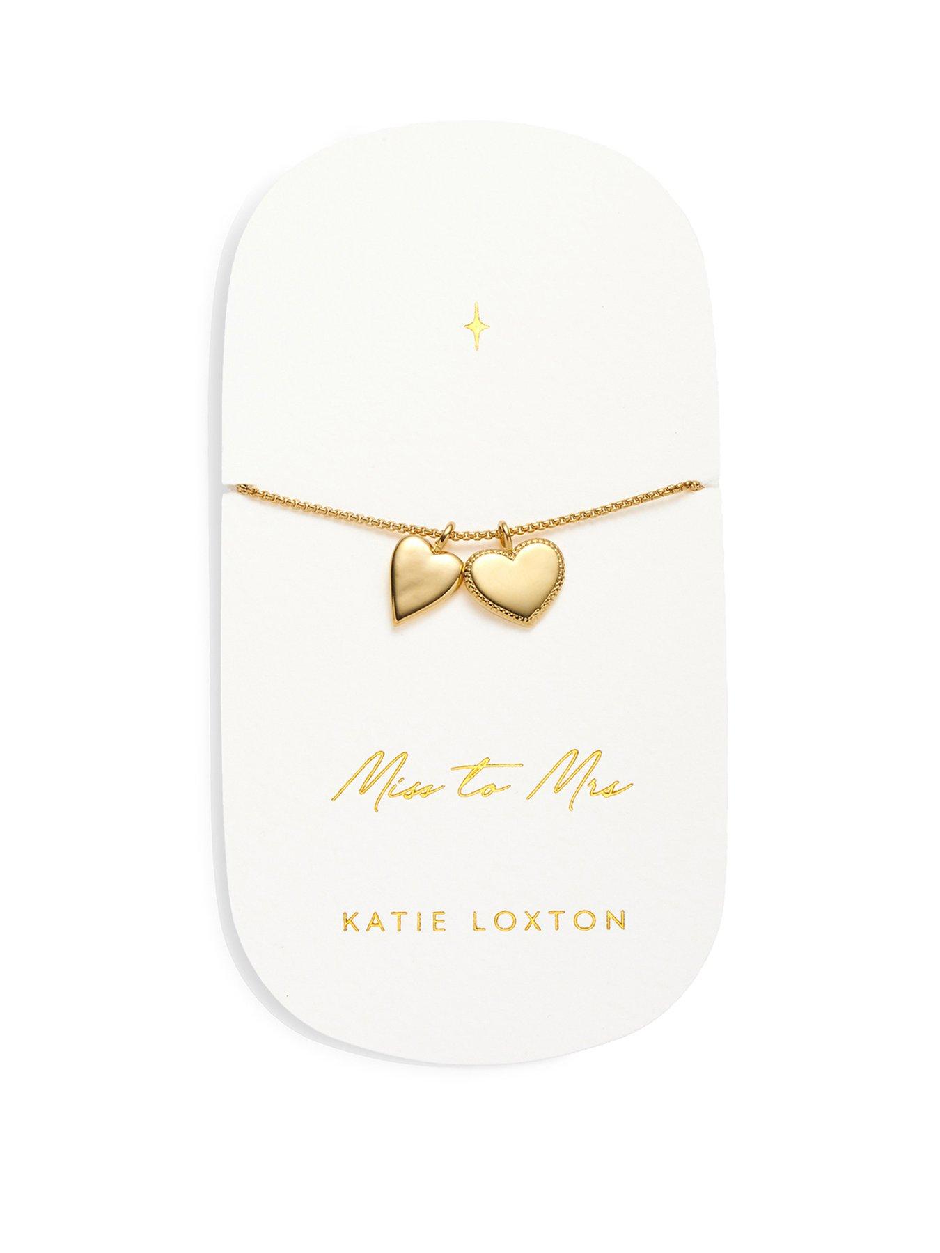 katie-loxton-miss-to-mrs-waterproof-gold-bridal-charm-bracelet