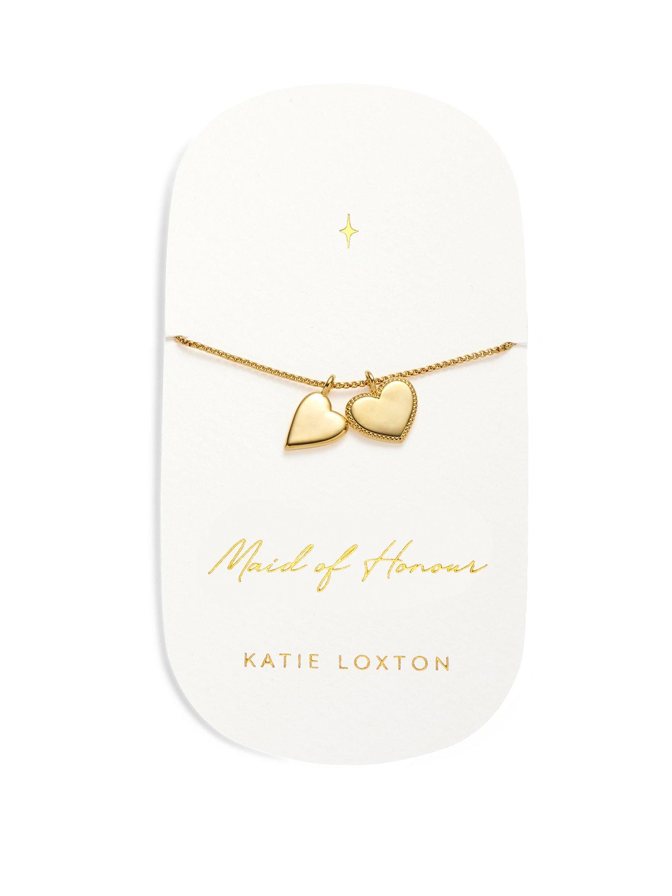 katie-loxton-maid-of-honour-waterproof-gold-bridal-charm-bracelet