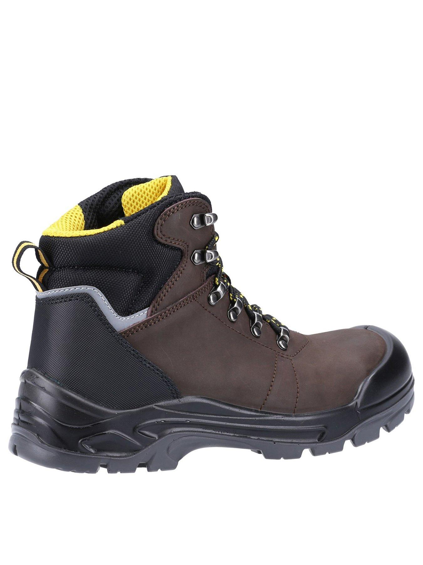 Image 3 of 4 of Amblers Men's AS203 Laymore Water-Resistant Leather Safety Boots&nbsp;- Black