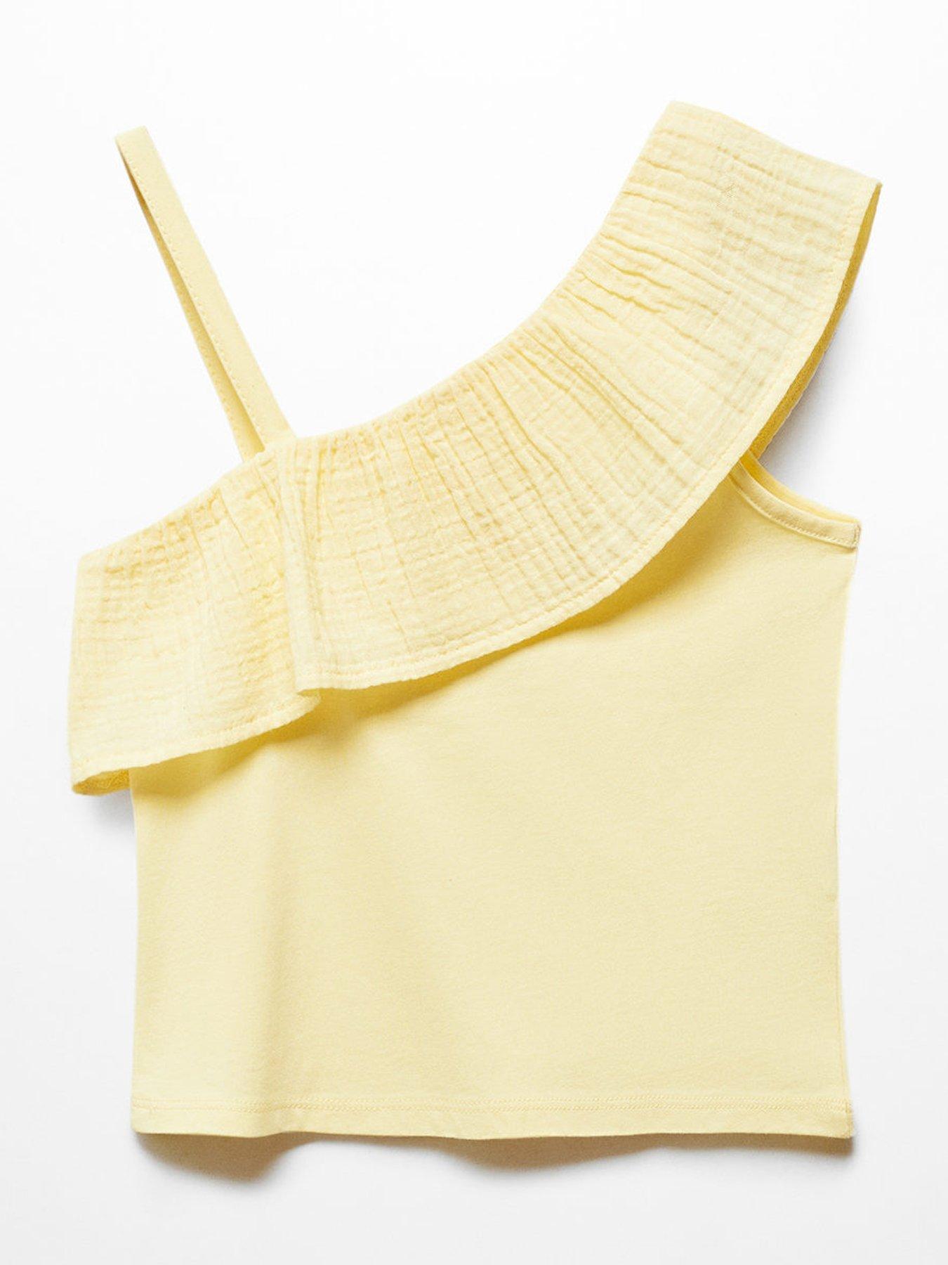 mango-girls-strappy-frill-vest-top-yellowback