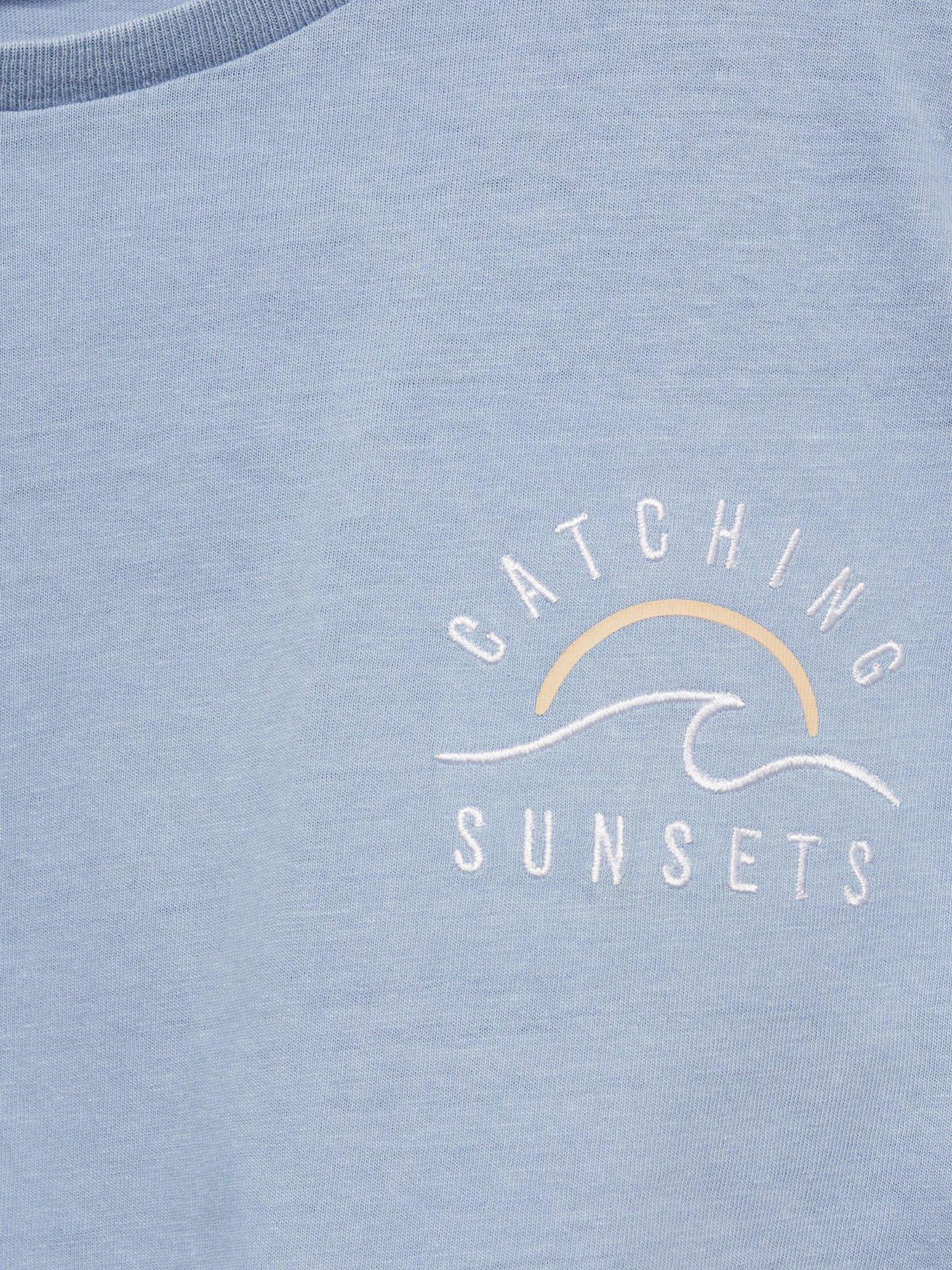 mango-girls-sunset-tie-waist-short-sleeve-tshirt-bluedetail