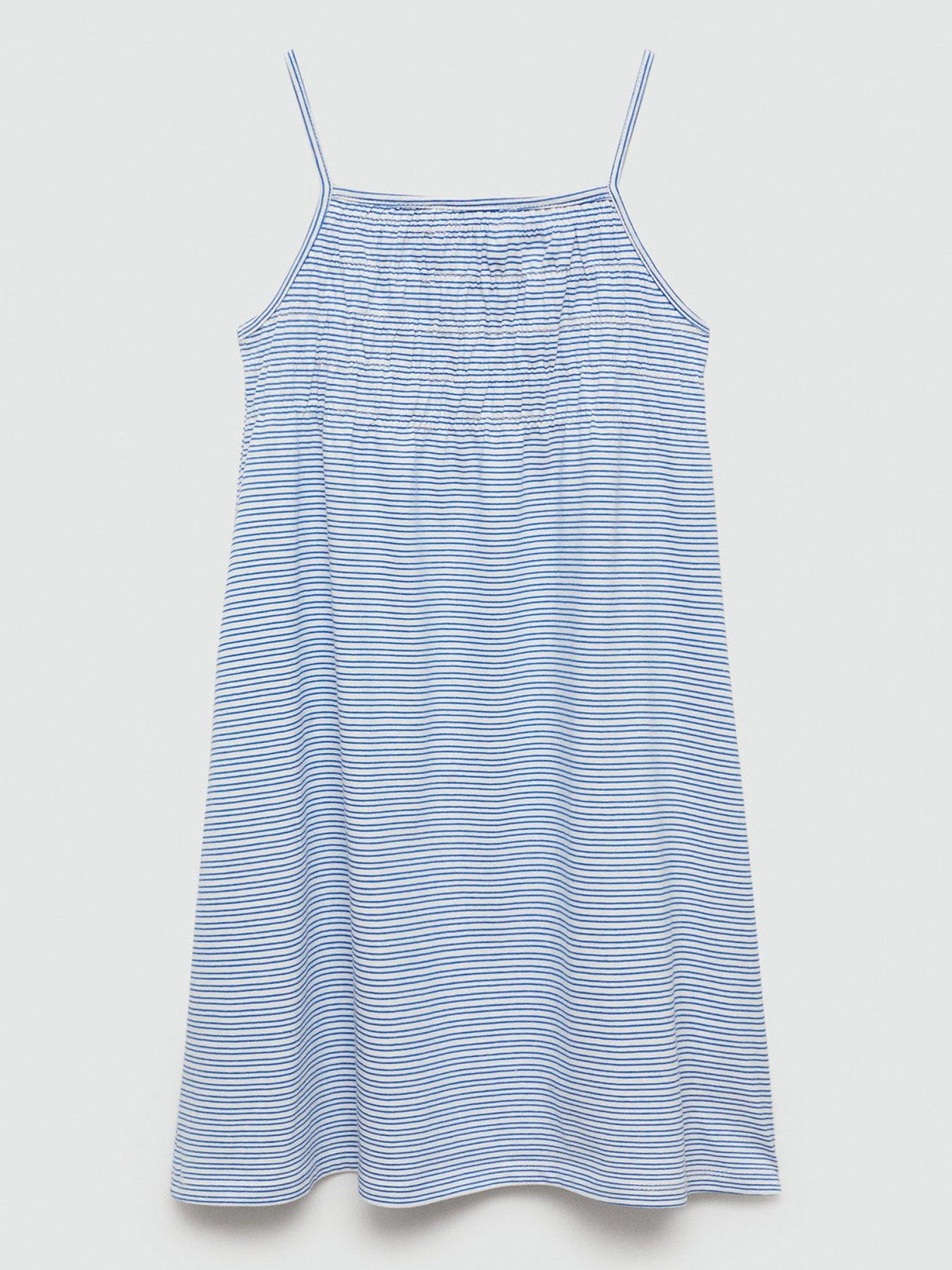 mango-girls-shirred-stripe-jersey-strappy-dress-light-blueback