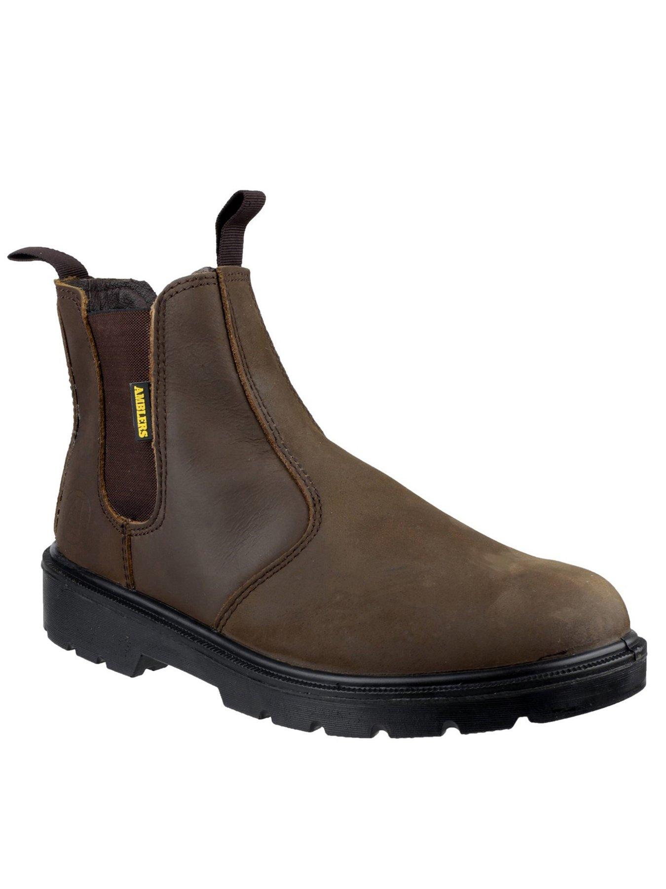 amblers-mens-safety-128-brown-greasy-dealer-boots-brown