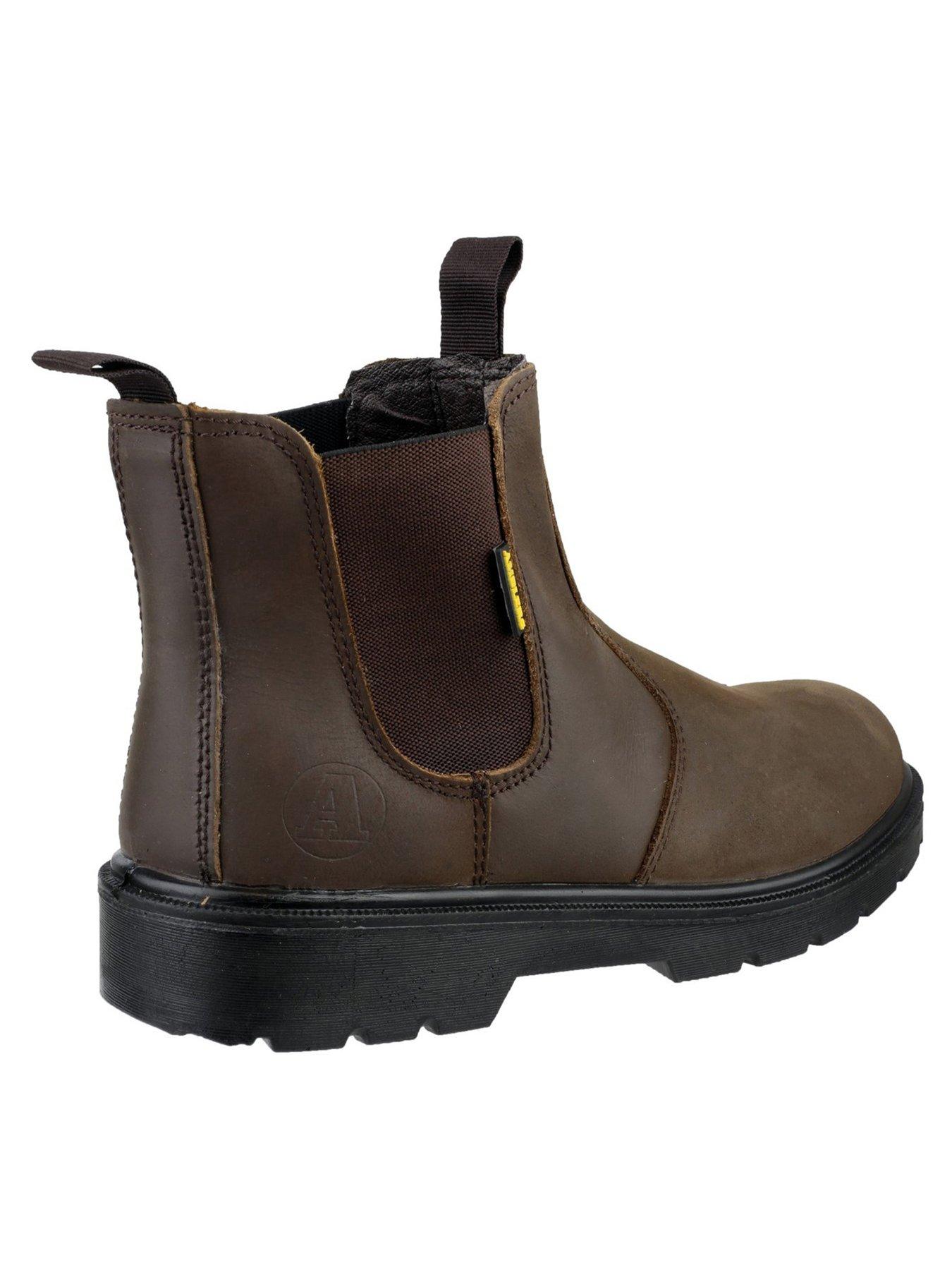 amblers-mens-safety-128-brown-greasy-dealer-boots-brownback