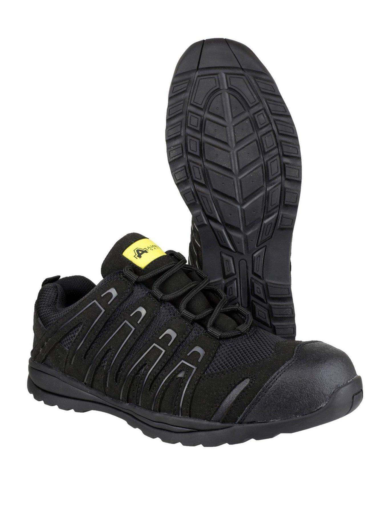 Image 5 of 5 of Amblers Men's FS40C Non-Metal&nbsp;Safety&nbsp;Trainers - Black
