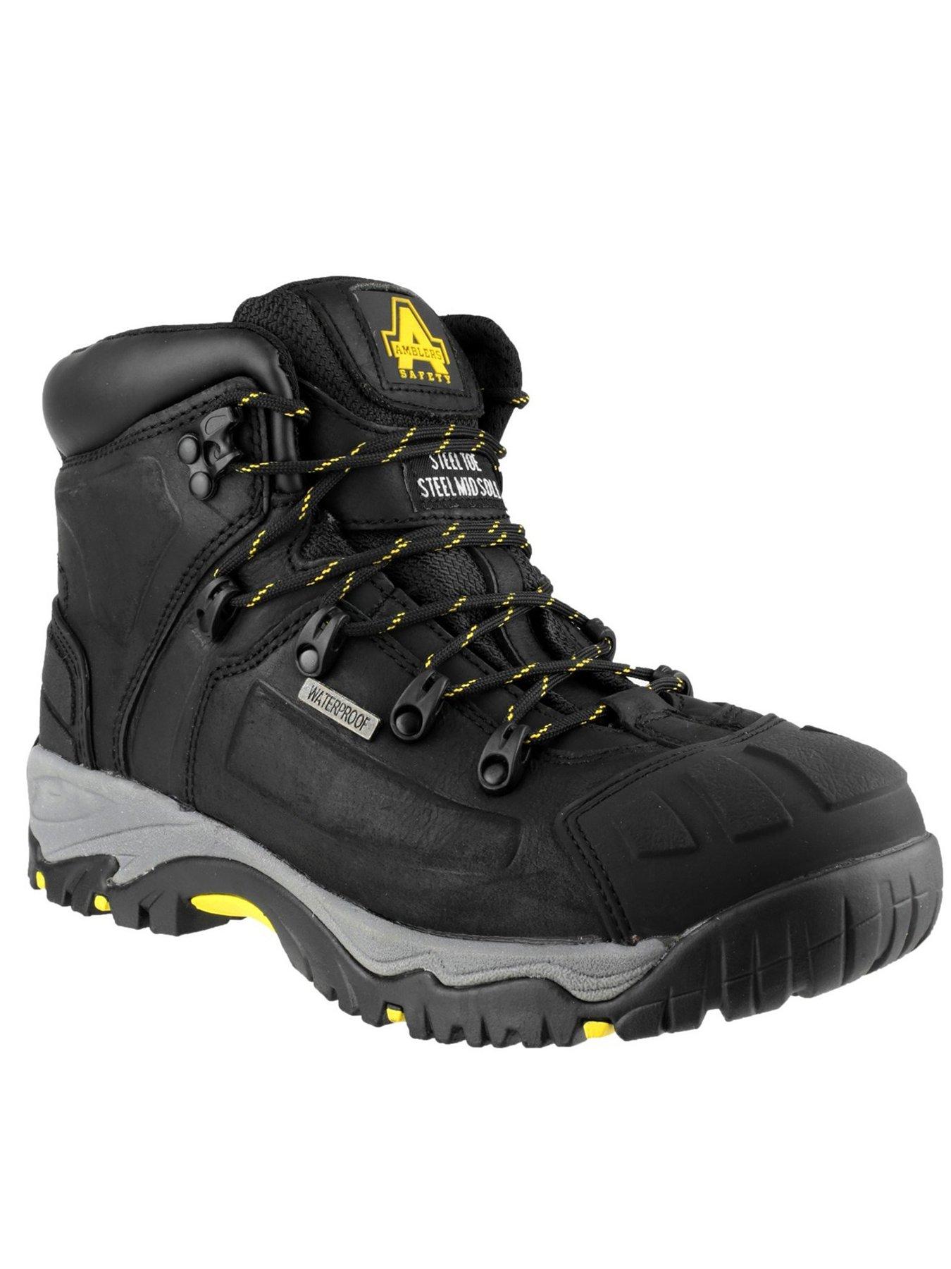 Amblers Mens 32 S3 Waterproof Boots - Black