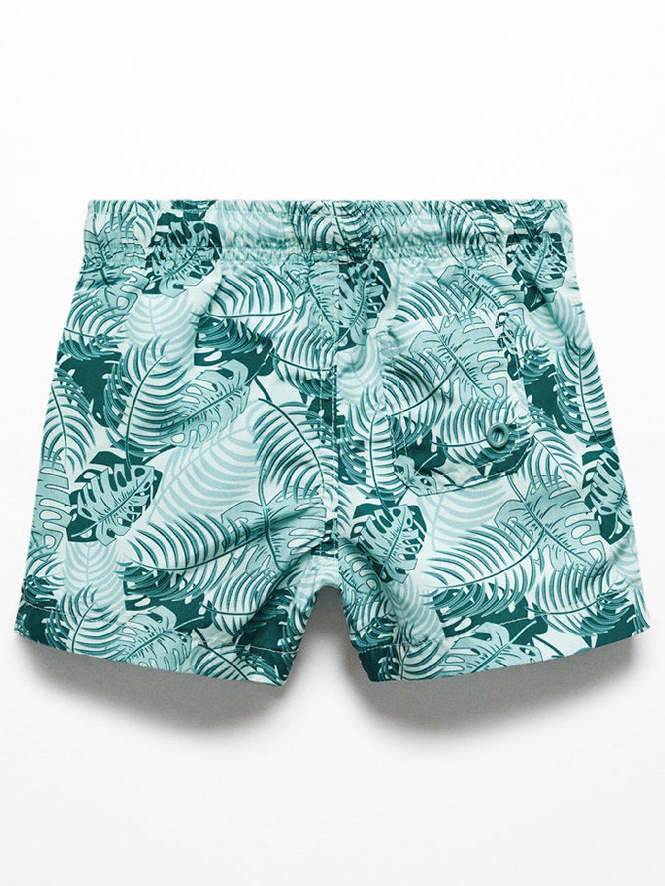 mango-younger-boys-leaf-print-swimming-shorts-aquaback