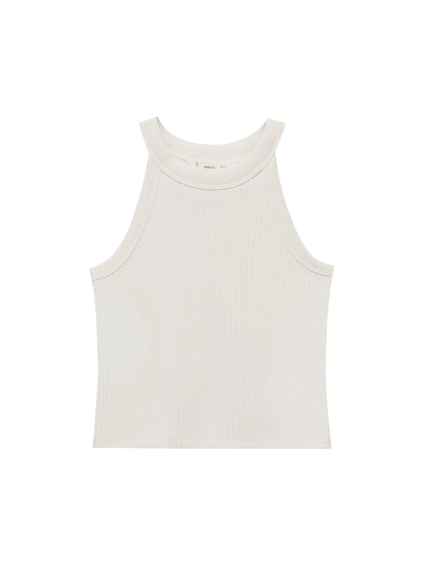 mango-girls-sleeveless-vest-top-light-creamback