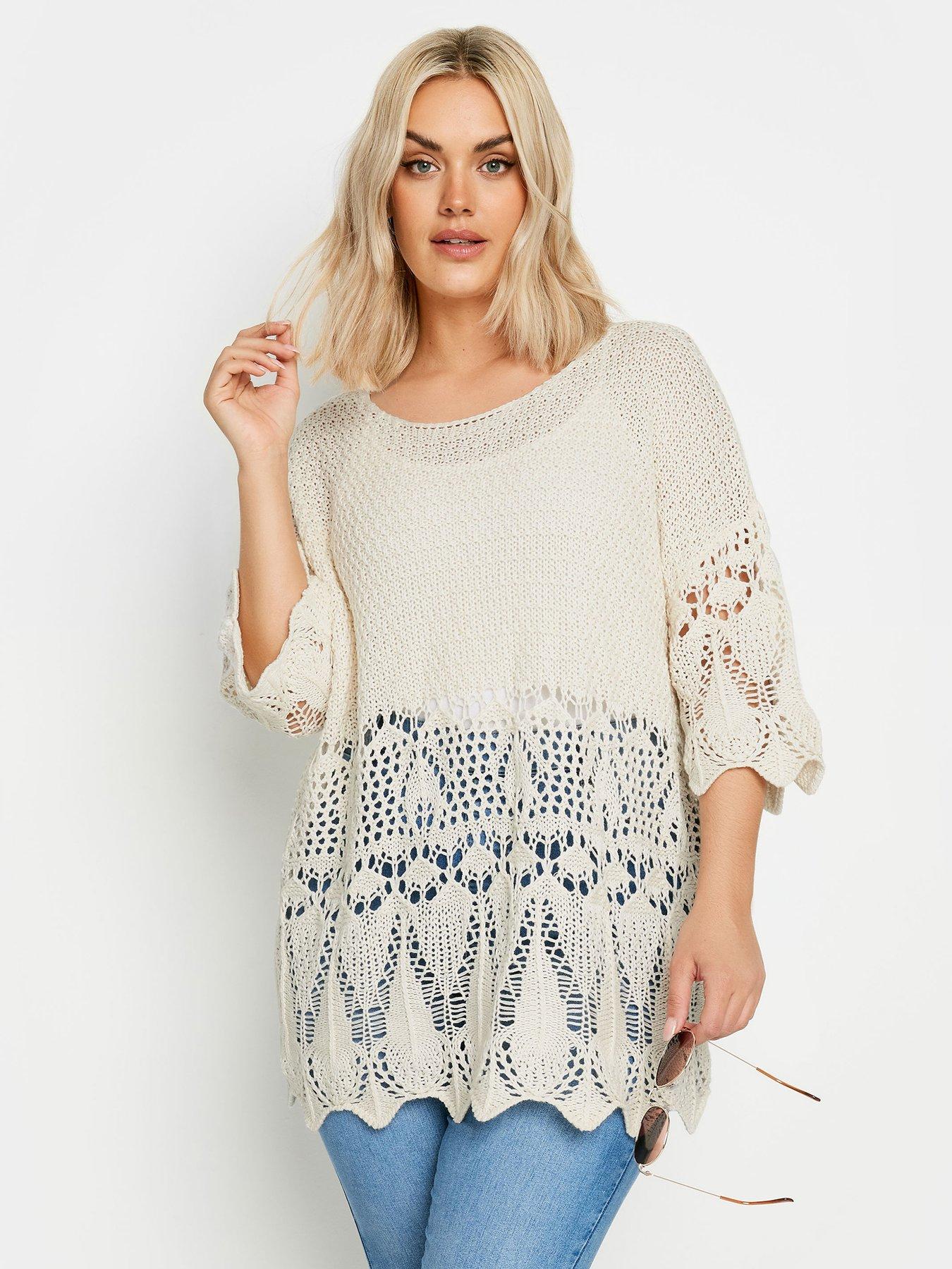 yours-curve-crochet-tunic-solid-ivory