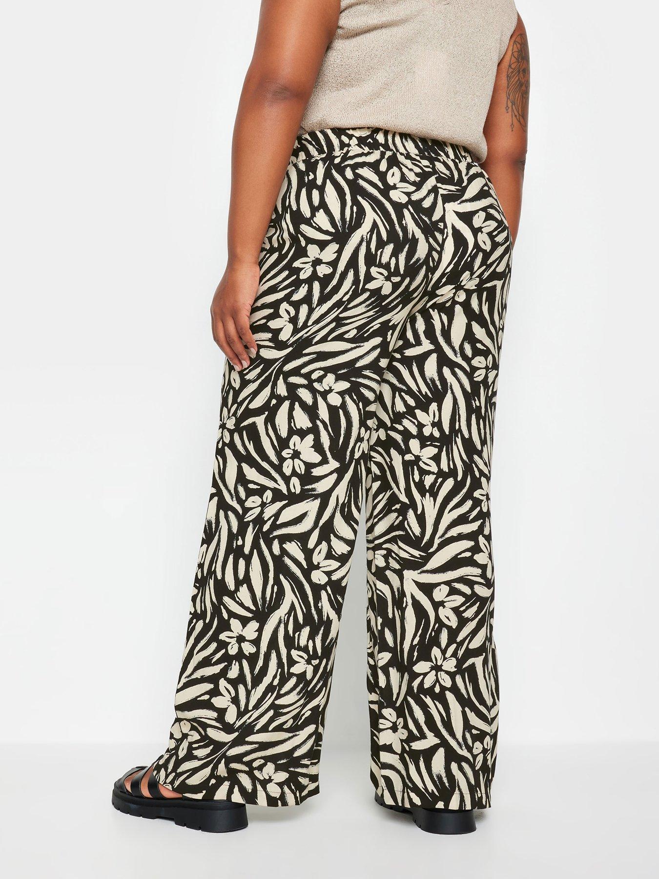 yours-curve-epp-woven-wide-leg-sketchy-floral-30-blackstillFront