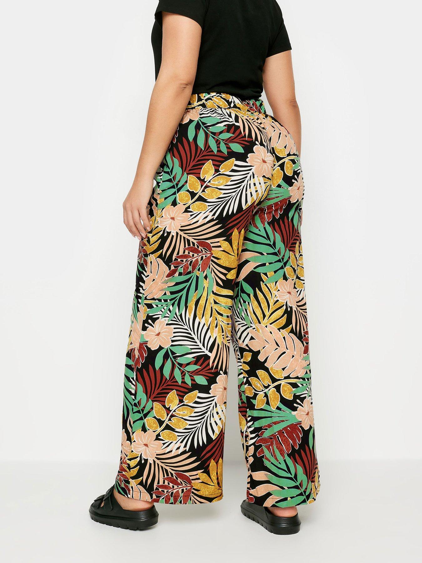 yours-curve-epp-woven-wide-leg-tropical-30-blackmultistillFront