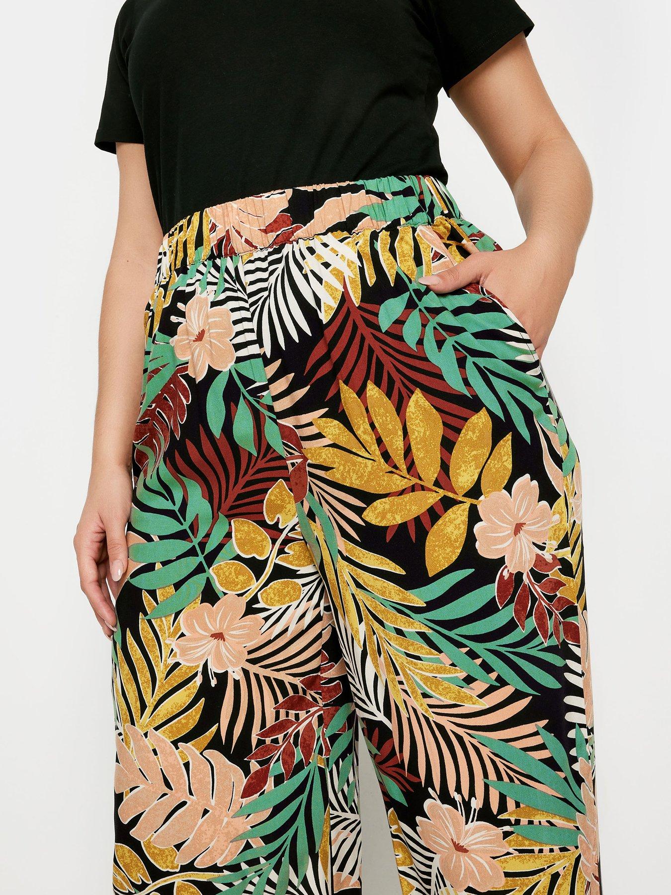 yours-curve-epp-woven-wide-leg-tropical-30-blackmultioutfit