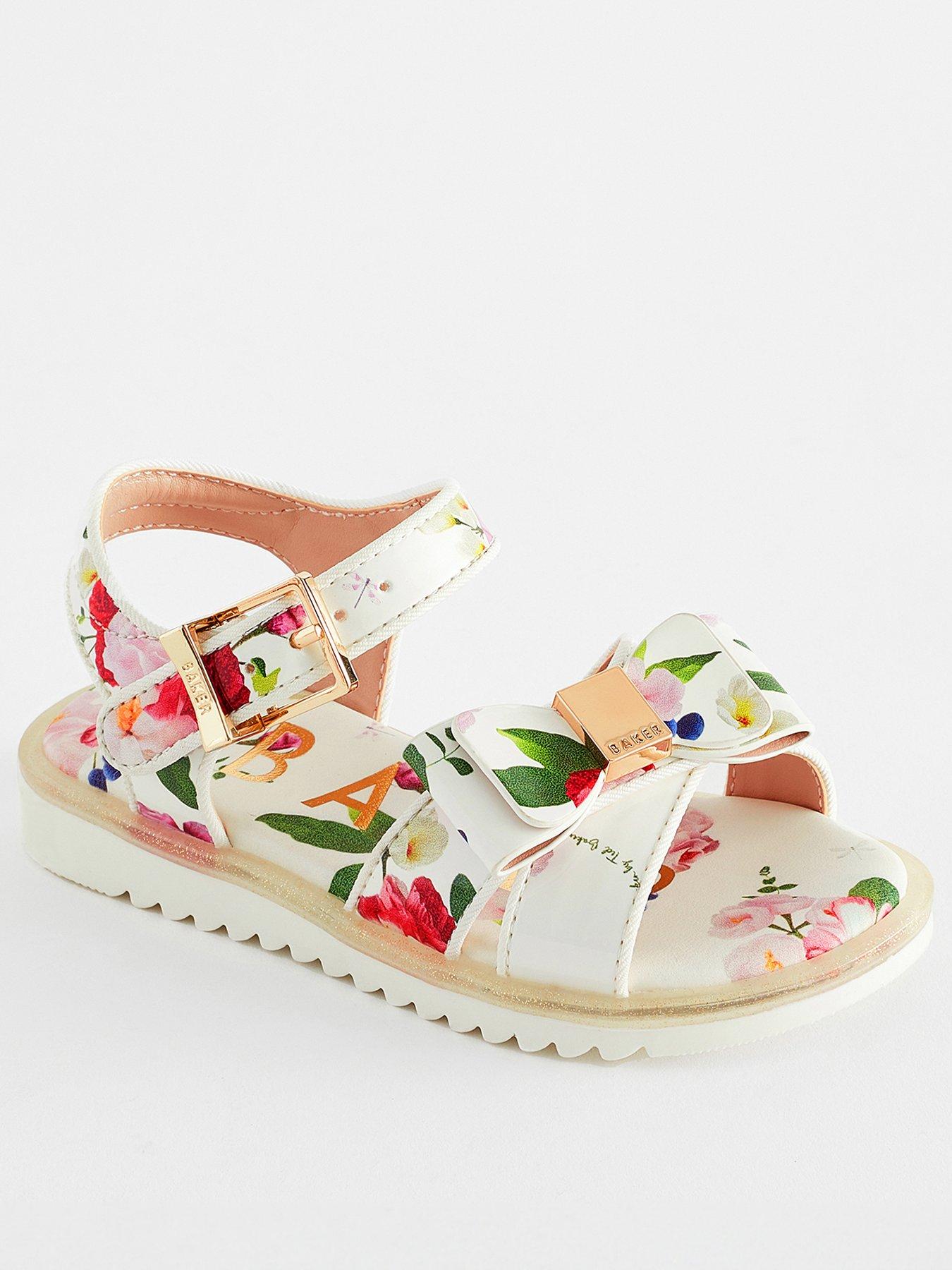 ted-baker-younger-girls-printed-sandal-whiteback