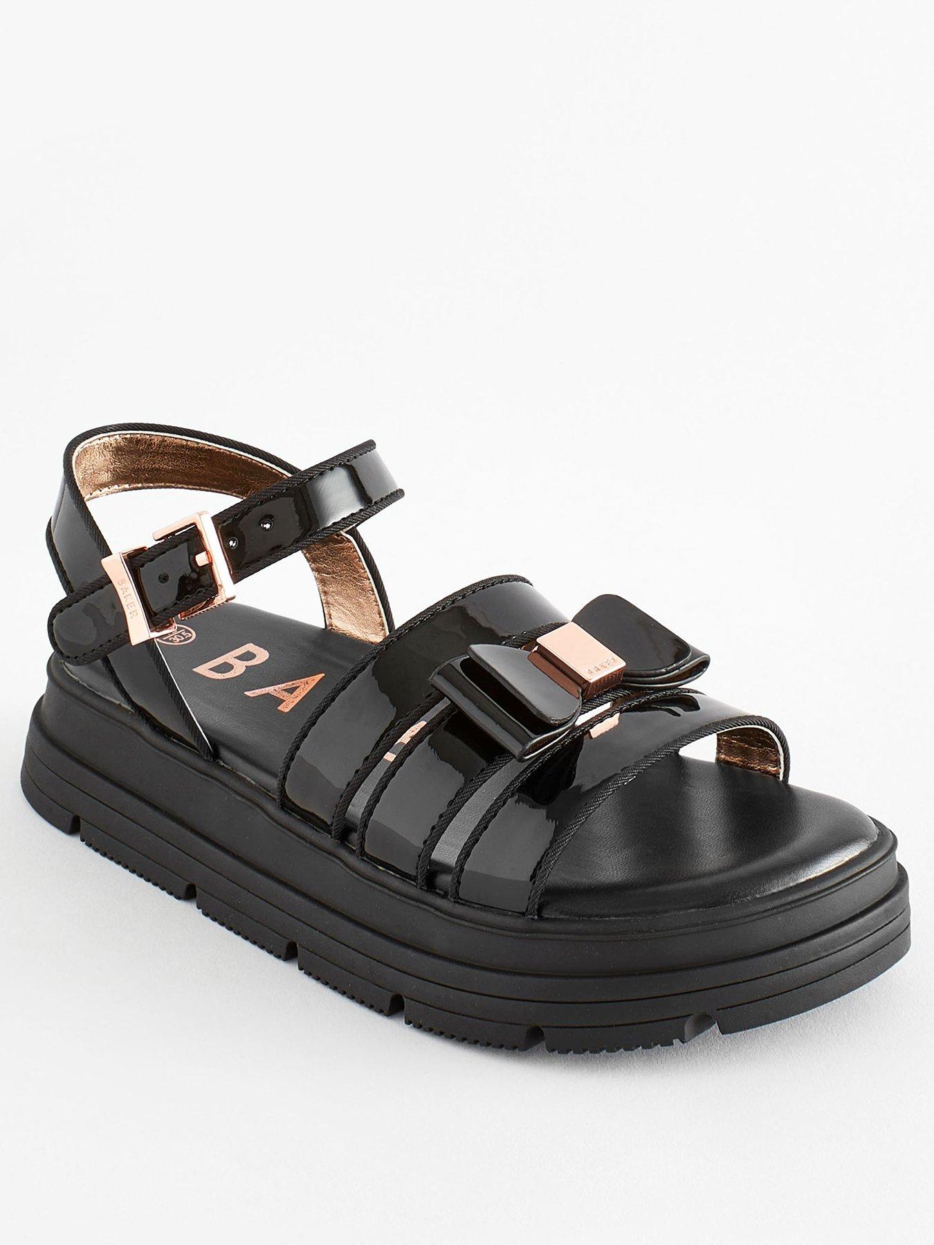 ted-baker-older-girls-chunky-gladiator-blackstillFront