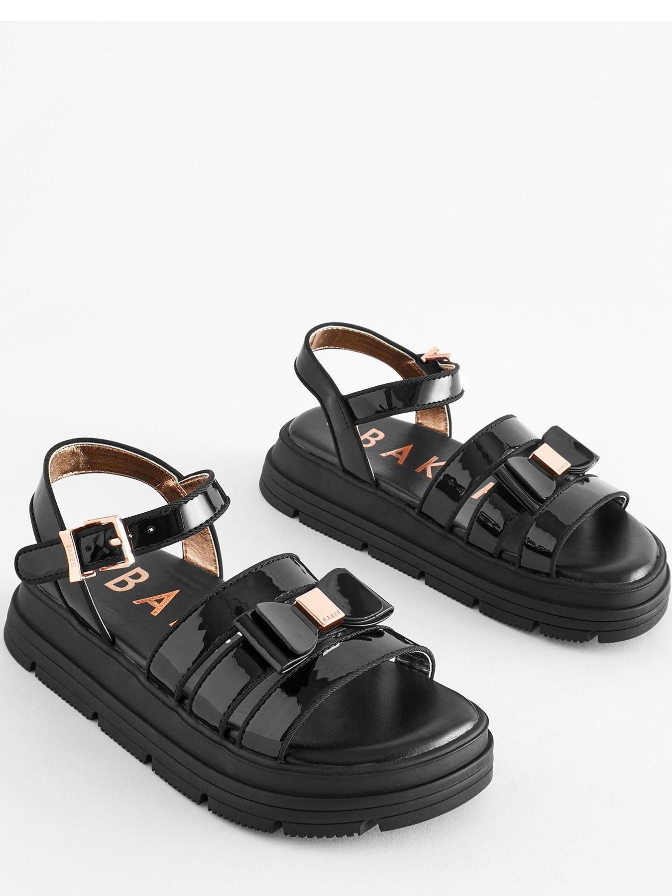 ted-baker-older-girls-chunky-gladiator-blackdetail