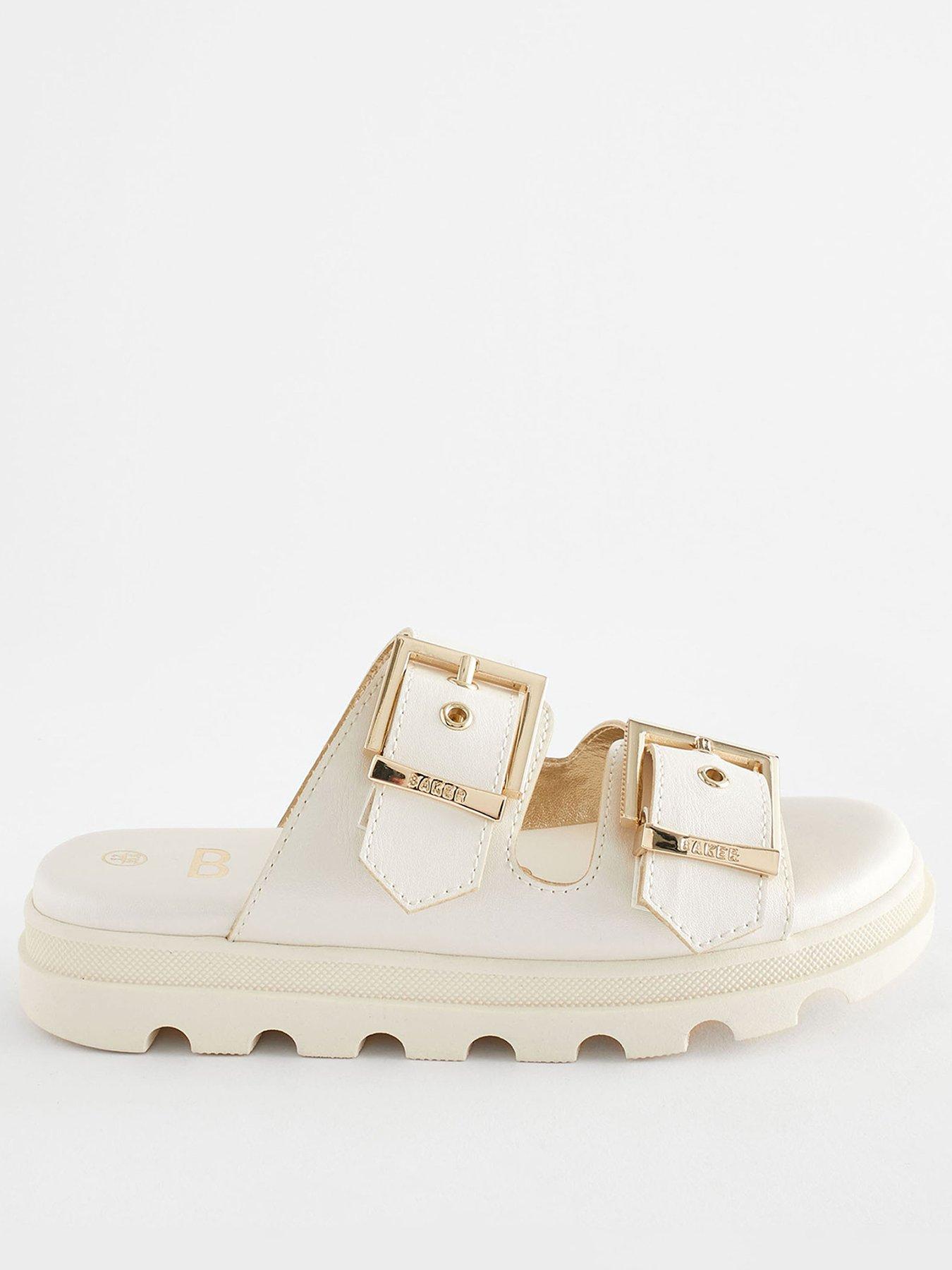 ted-baker-older-girls-buckle-sandal-neutralback