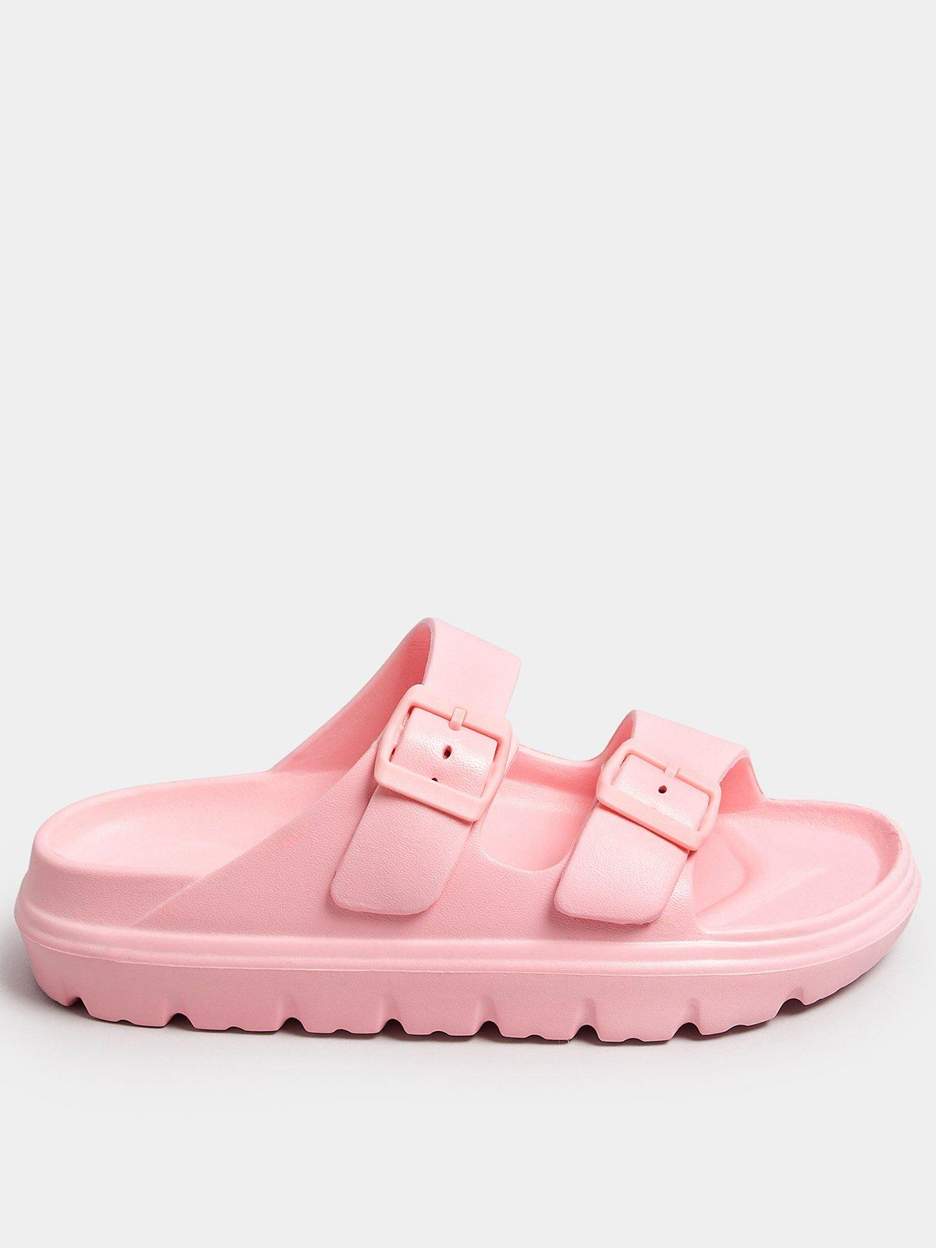 yours-wide-fit-platform-eva-sandal-pinkfront