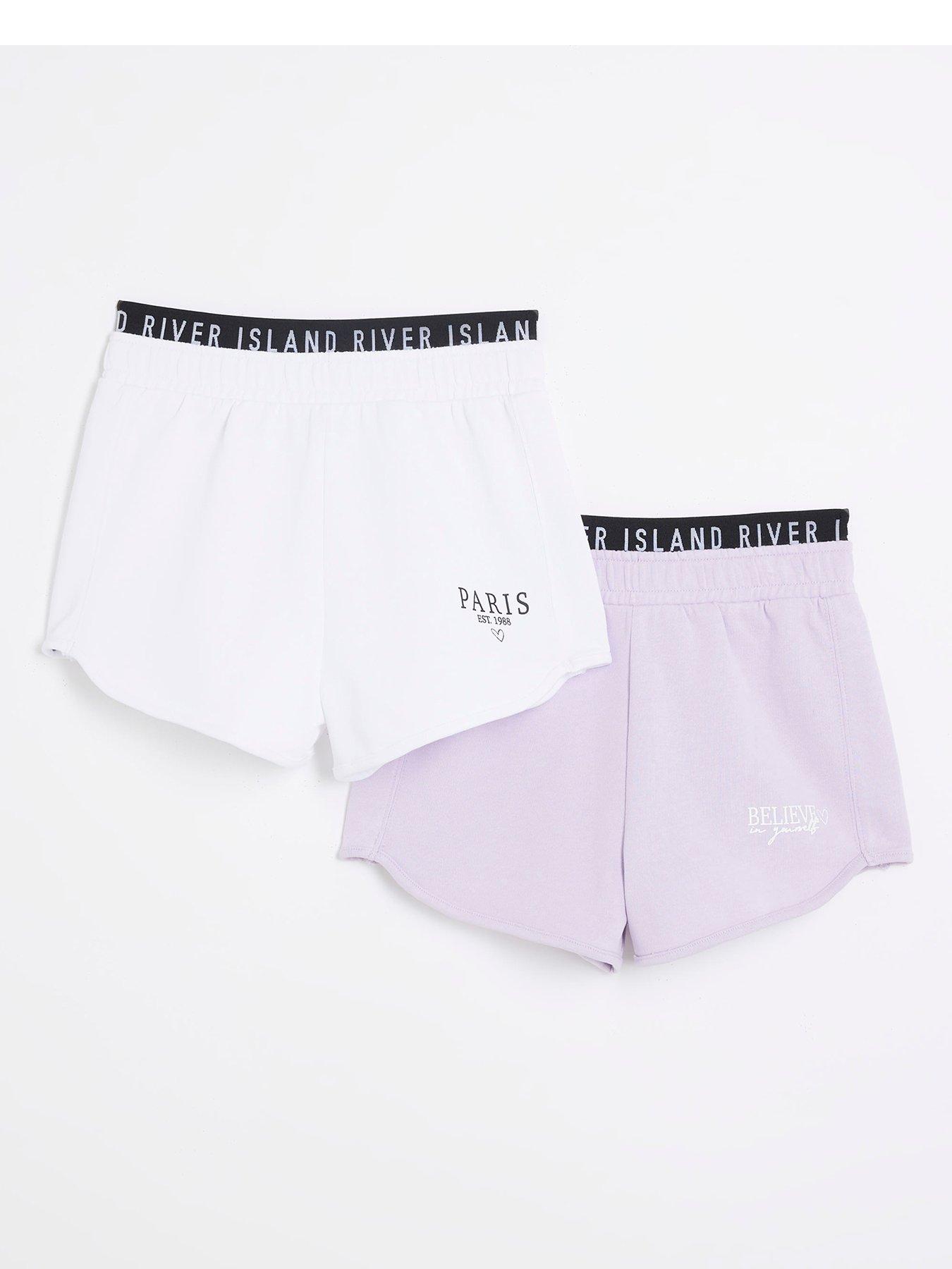 river-island-girls-ri-waistband-shorts-2-pack-purple