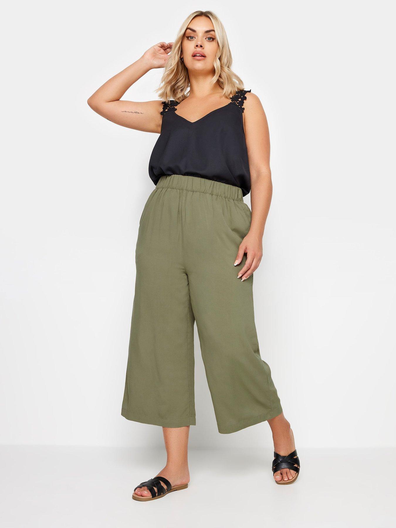 yours-curve-epp-woven-crop-plain-khakiback