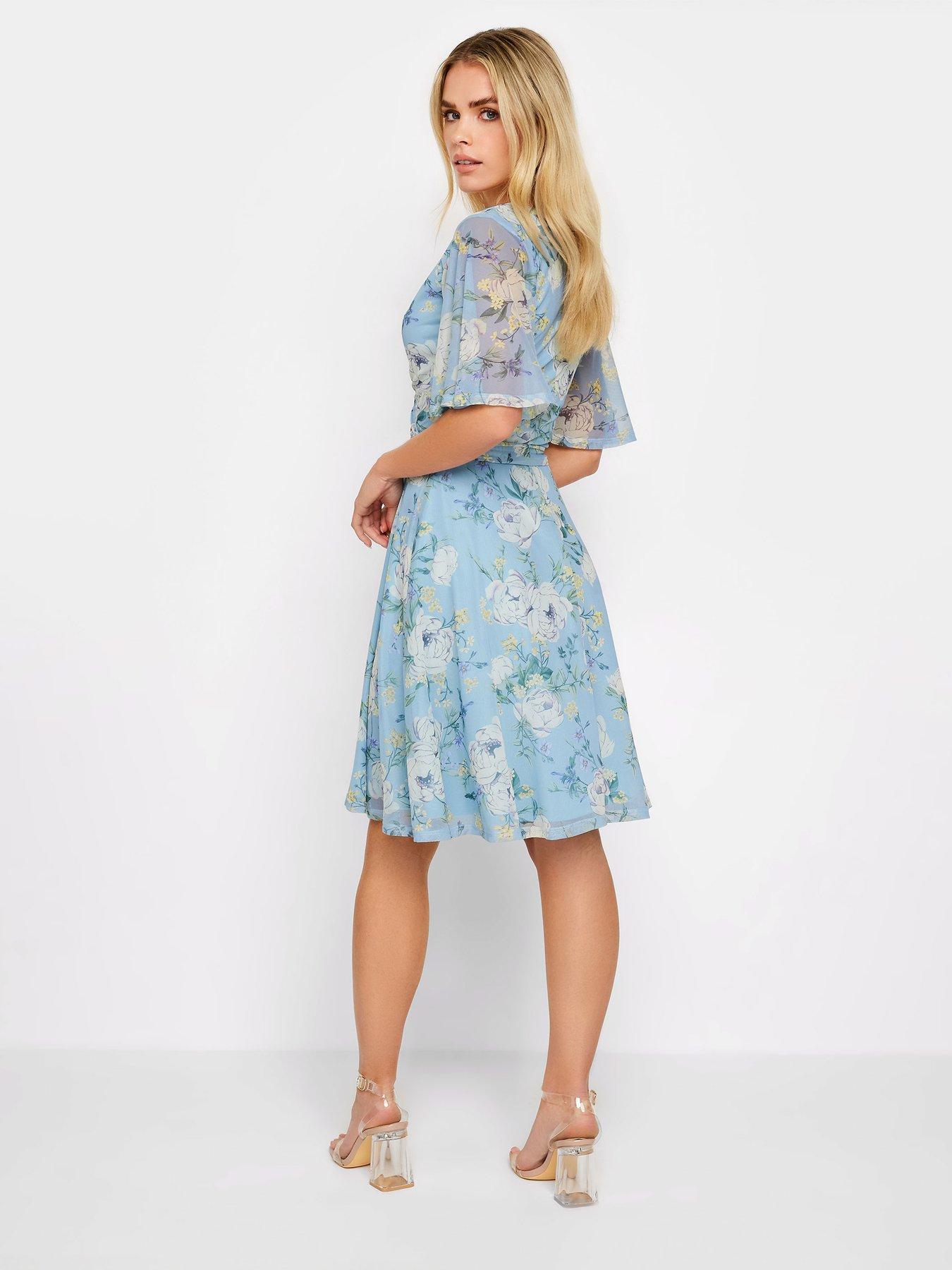 pixiegirl-petite-blue-floral-mesh-wrap-dressstillFront