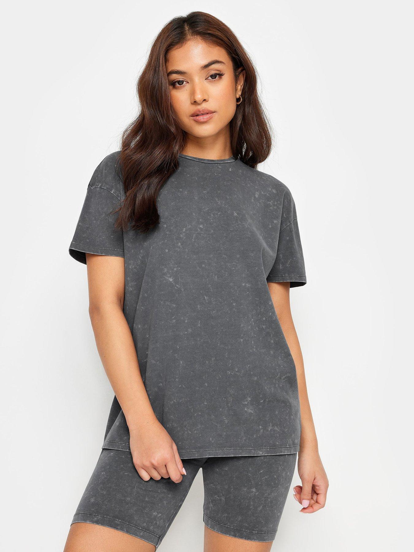 PixieGirl Petite Acid Wash T Shirt