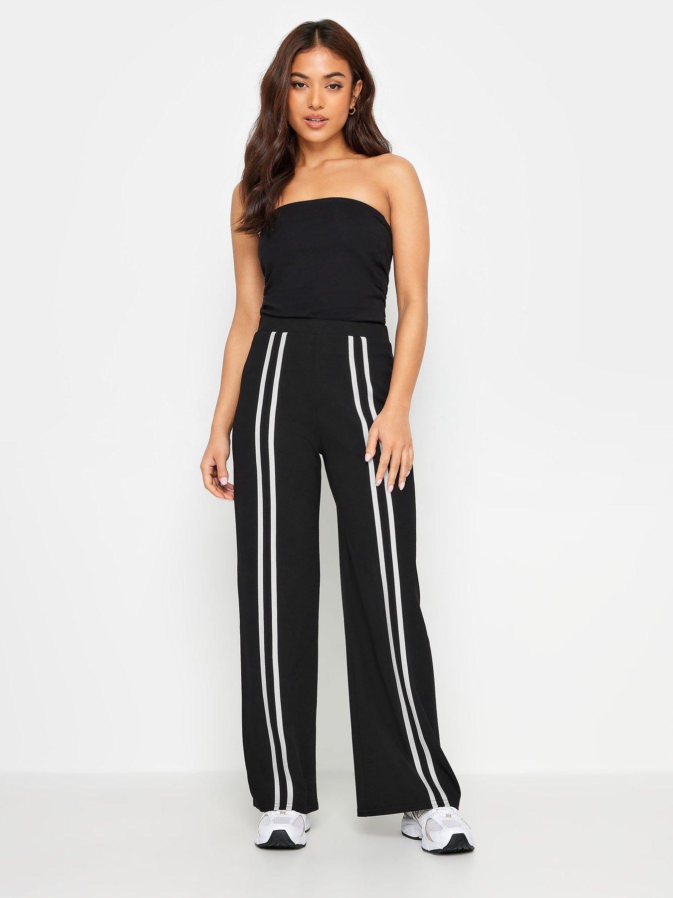 pixiegirl-petite-front-two-stripe-wide-leg-trousers-blackback