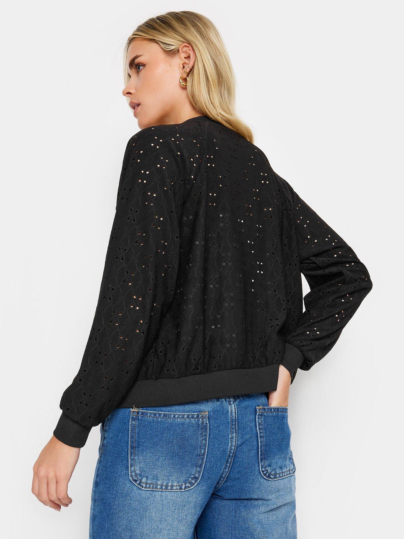 pixiegirl-petite-jersey-broidery-bomber-jacket-blackstillFront