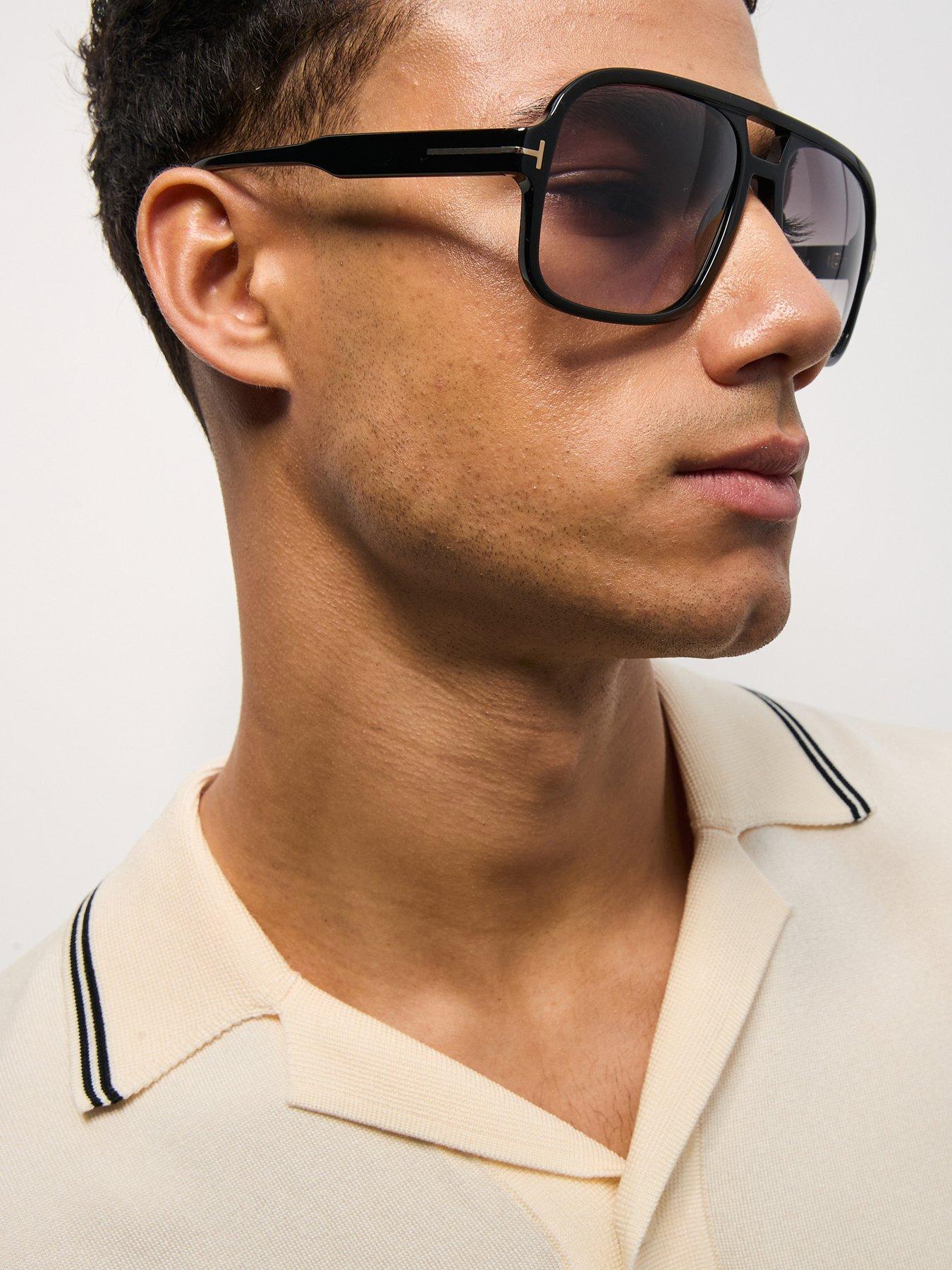 Tom Ford Tom Ford Mens Falconer-02 Sunglasses