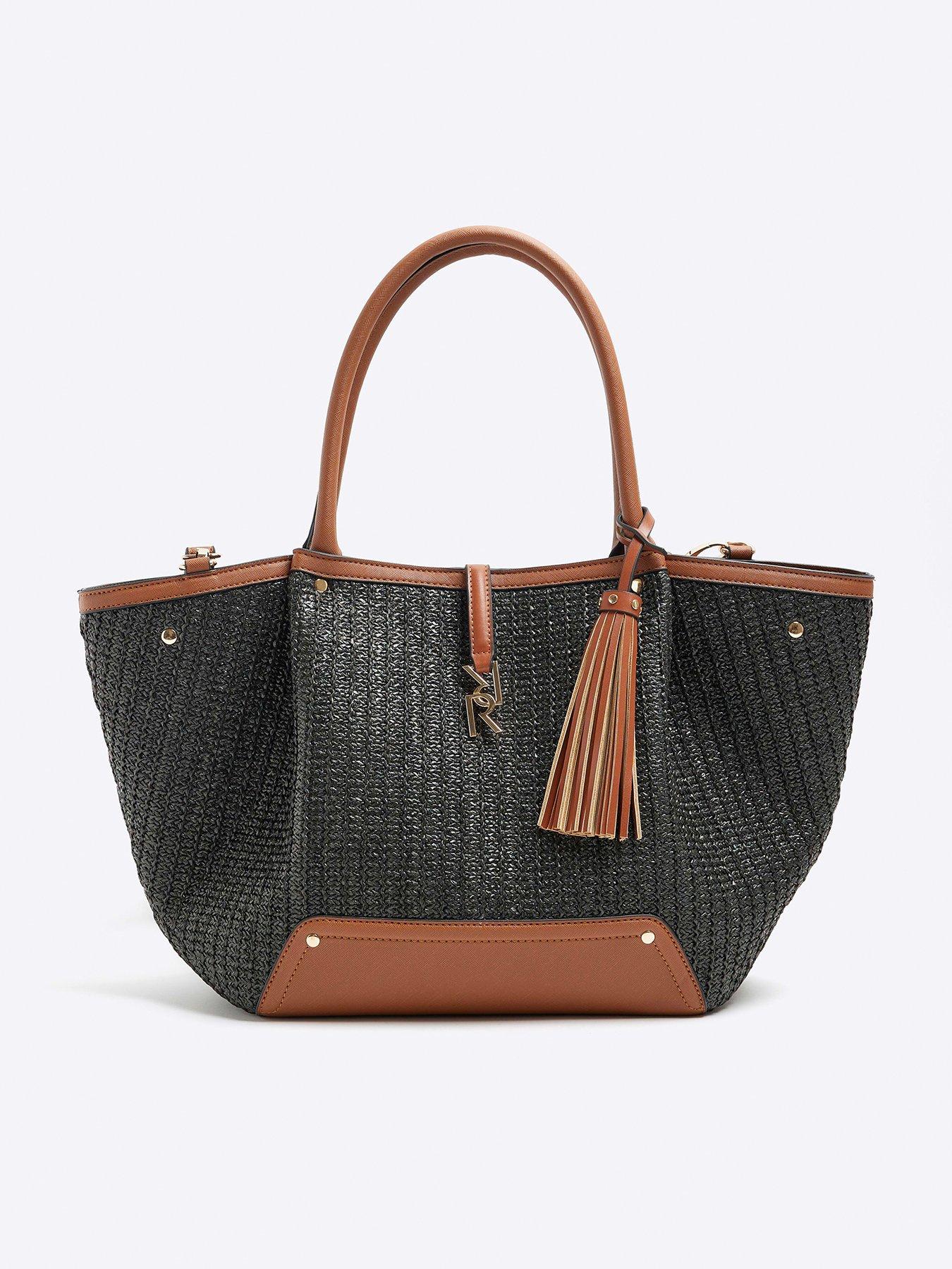 river-island-large-raffia-tote-blackfront