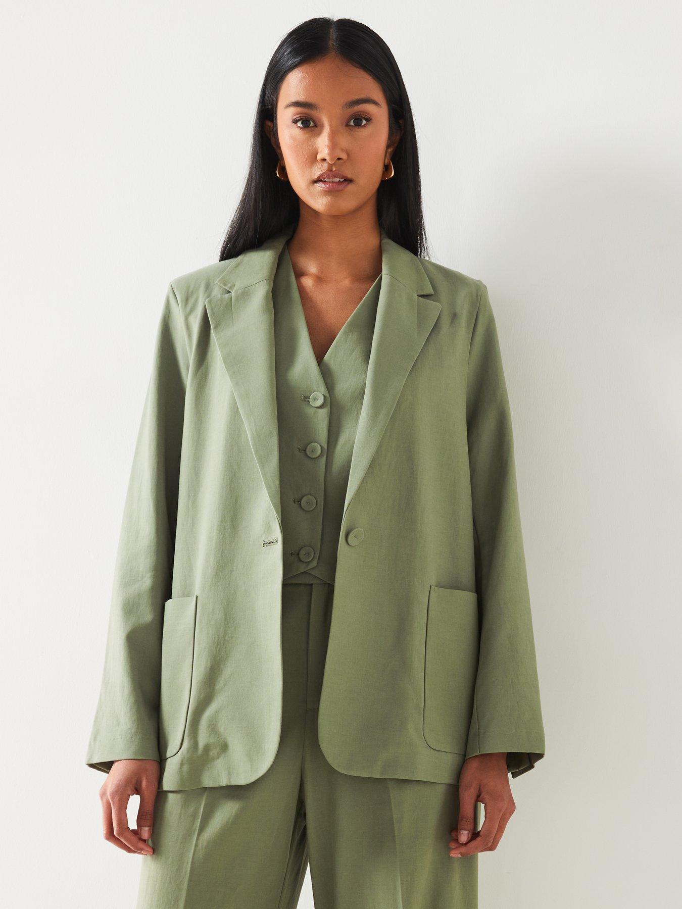 mango-khaki-pockets-suit-blazerfront