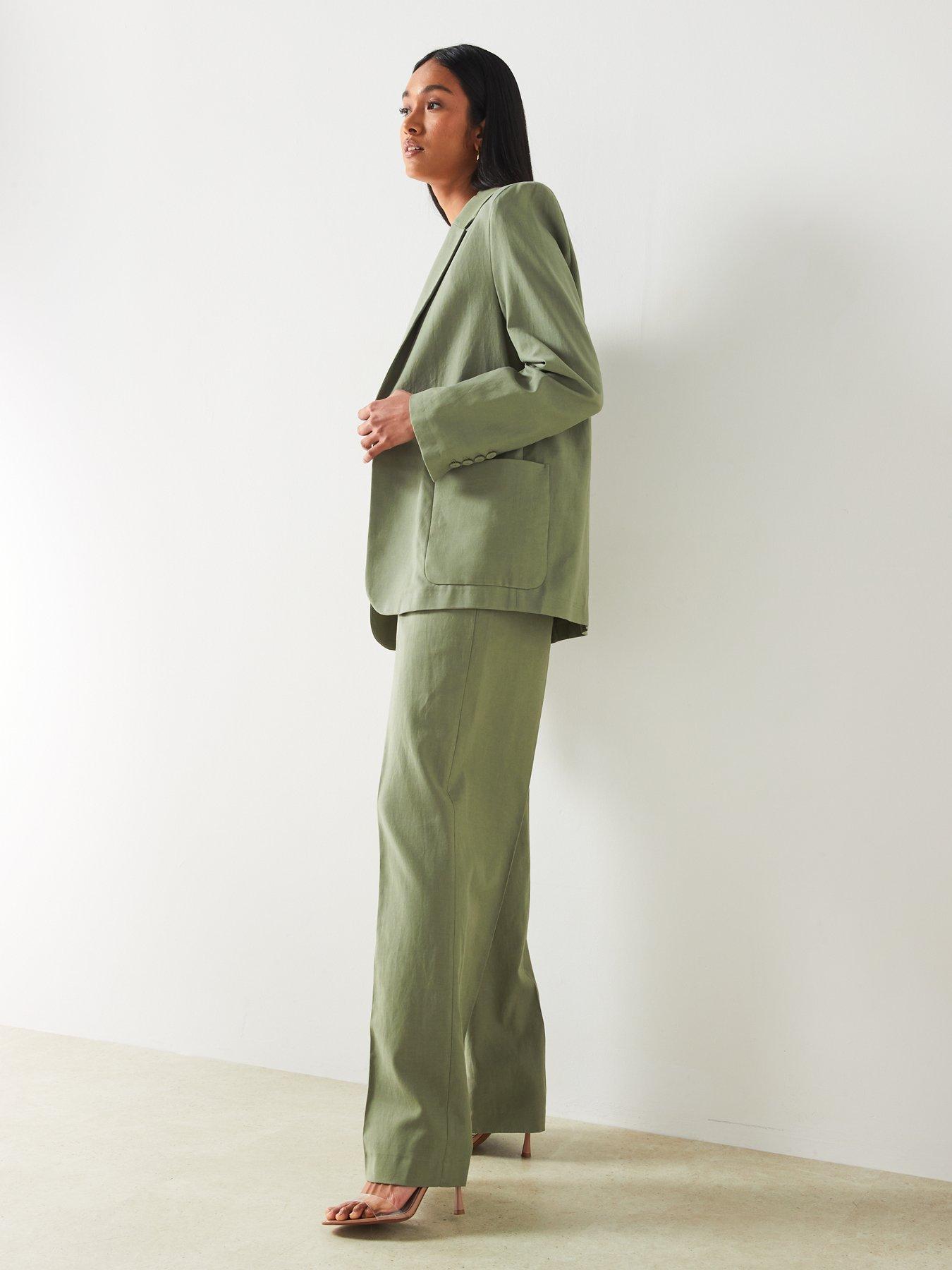 mango-khaki-pockets-suit-blazeroutfit