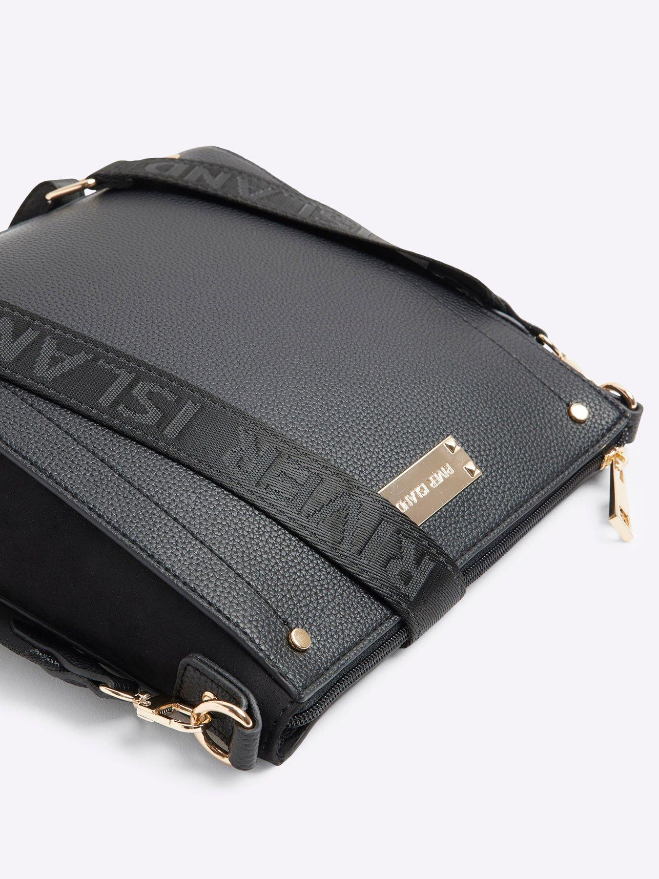 river-island-structured-messenger-bag-blackdetail