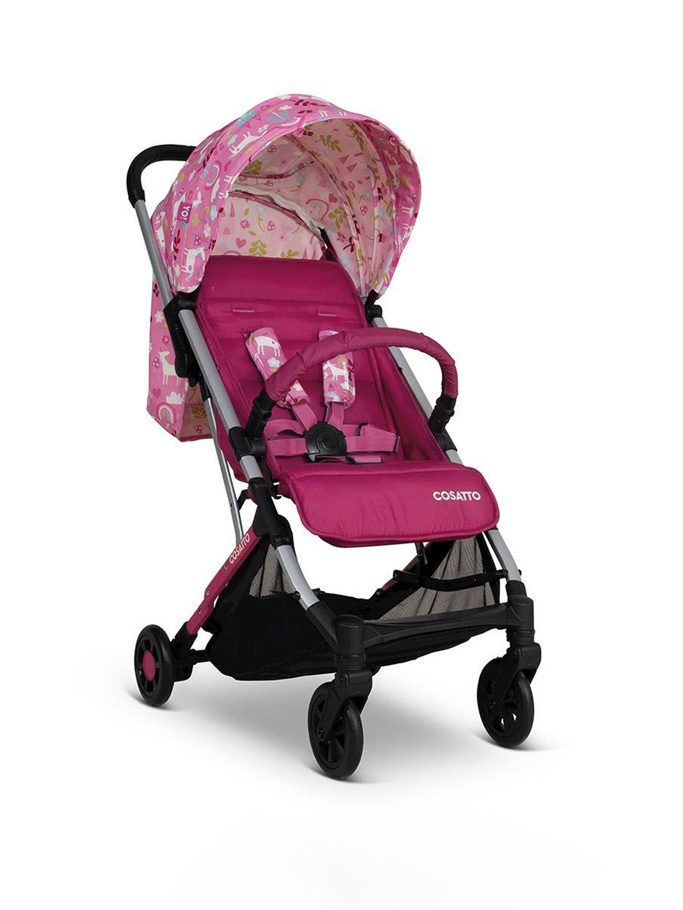 Image 1 of 8 of Cosatto Yo! Airline Approved Travel Stroller - Happy Unicorns