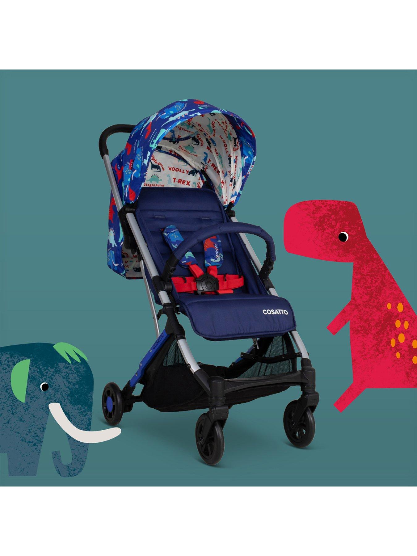 Image 4 of 6 of Cosatto Yo! Airline Approved Travel Stroller - Dino Bright