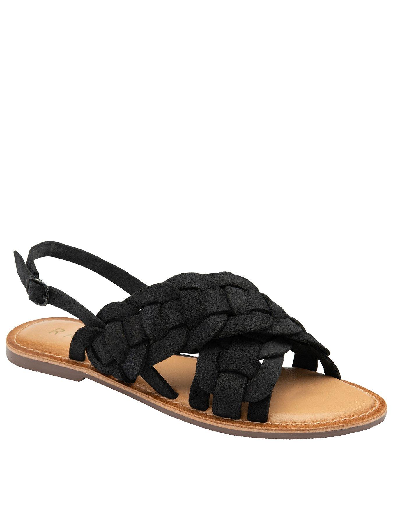 ravel-perran-woven-front-leather-flat-sandals-black