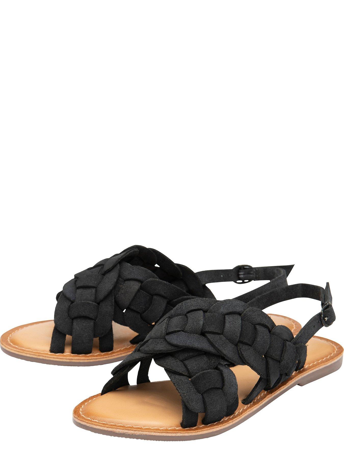 ravel-perran-woven-front-leather-flat-sandals-blackstillFront