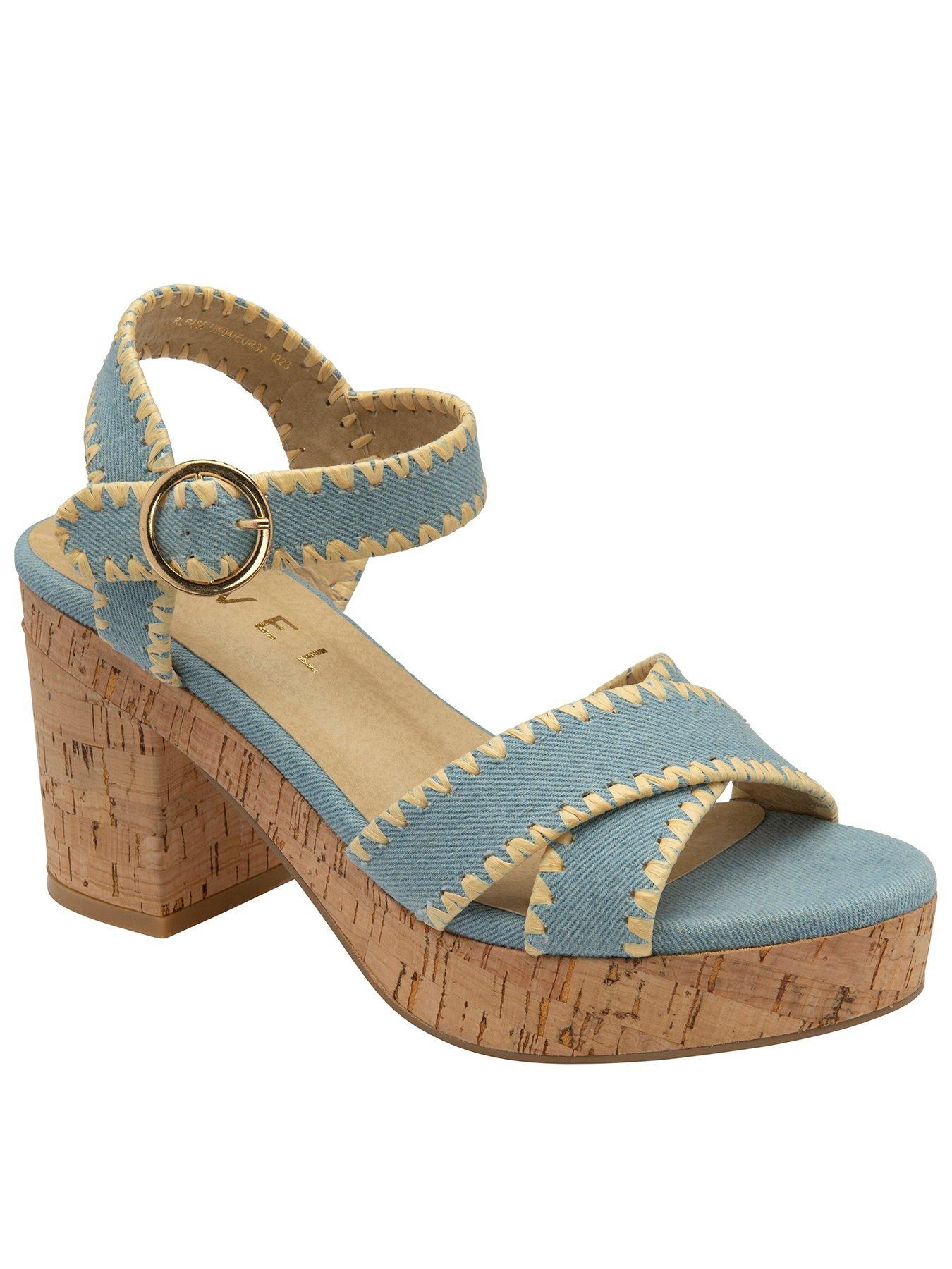 Womens on sale cork heels