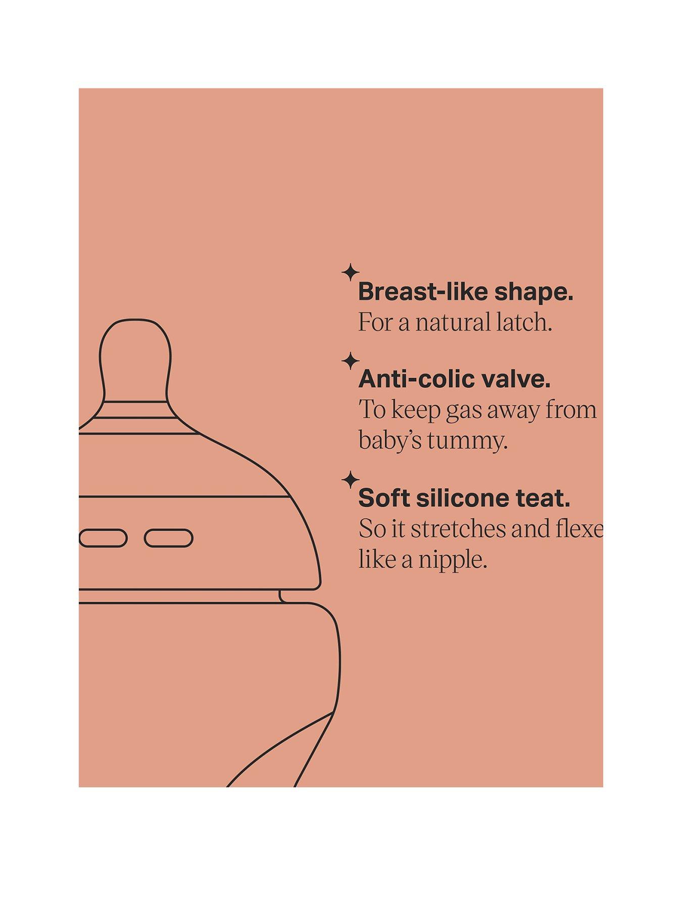 Image 3 of 8 of Tommee Tippee Natural Start 6 x 260ml Feeding Bottles