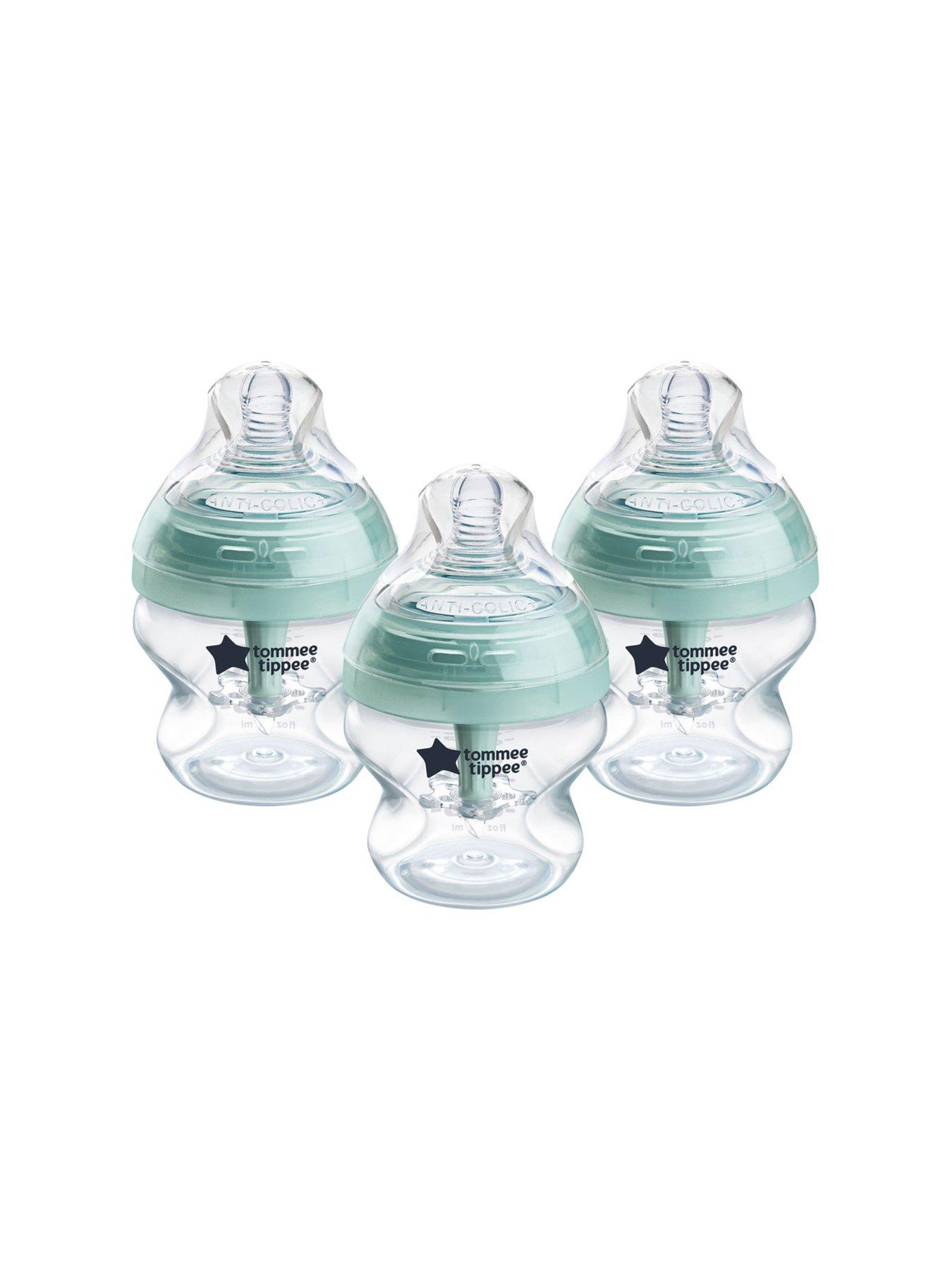 Image 1 of 8 of Tommee Tippee Advanced Anti- Colic 3 x 150ml Feeding Bottles