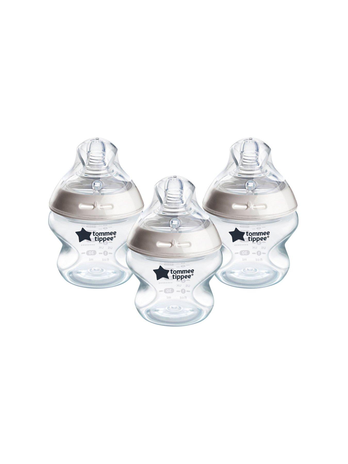 Image of Tommee Tippee Natural Start 3 x 150ml Feeding Bottles